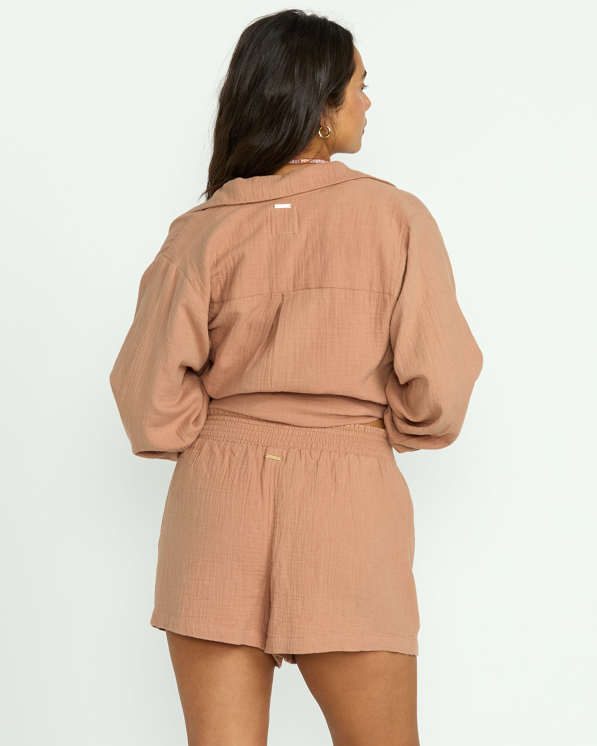 In The Waves Short - Rose Brown - Image 7