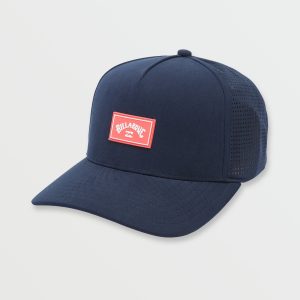 Crossfire Snapback Hat - Aged Indigo