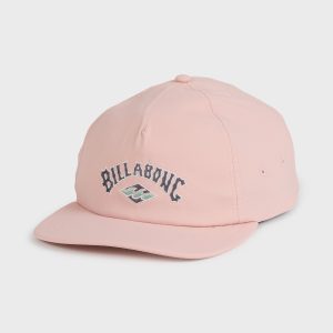 Arch Team Snapback Hat - Dusty Rose