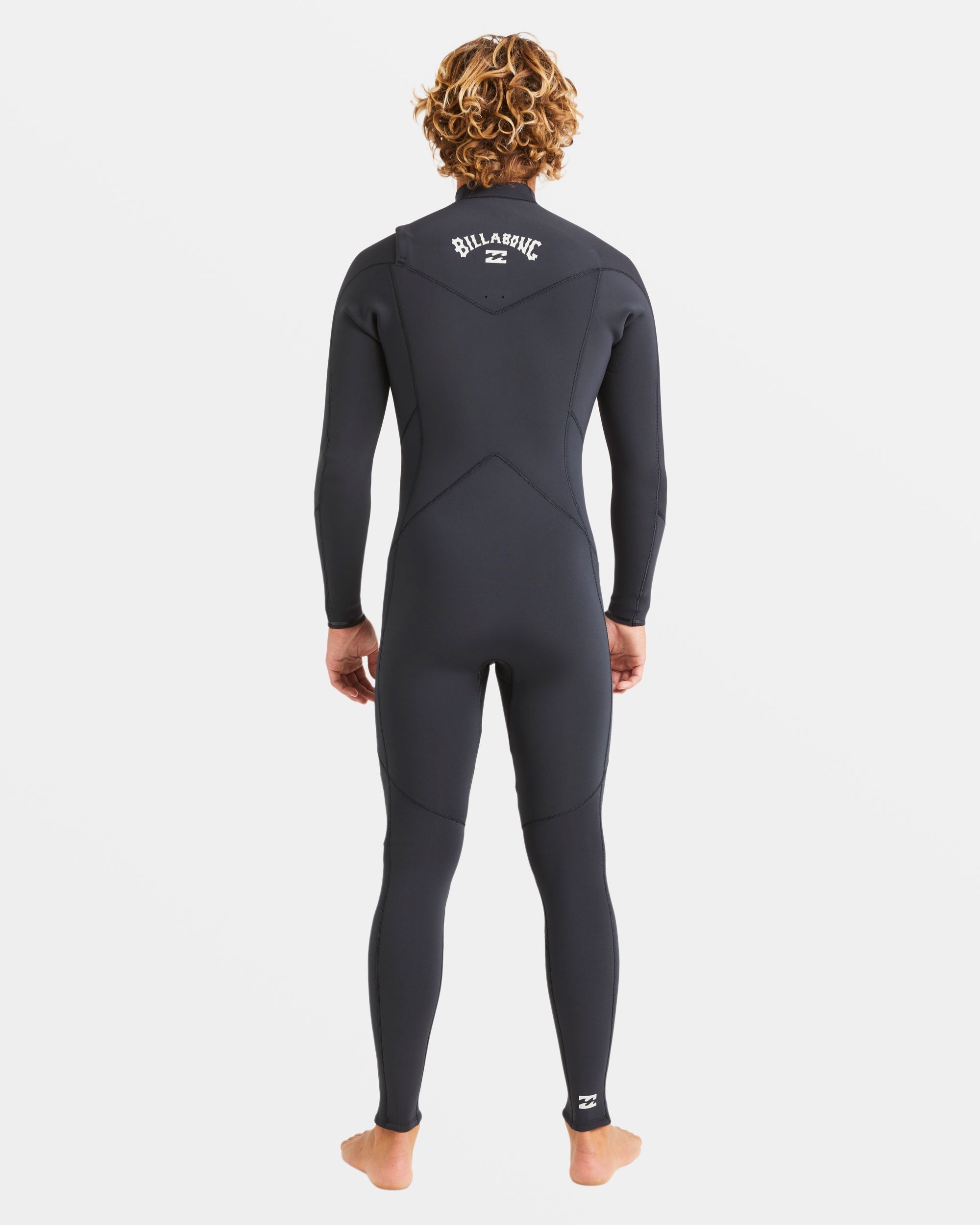 3/2mm Absolute Natural Upcycler GBS Chest Zip Wetsuit - Black - Image 10