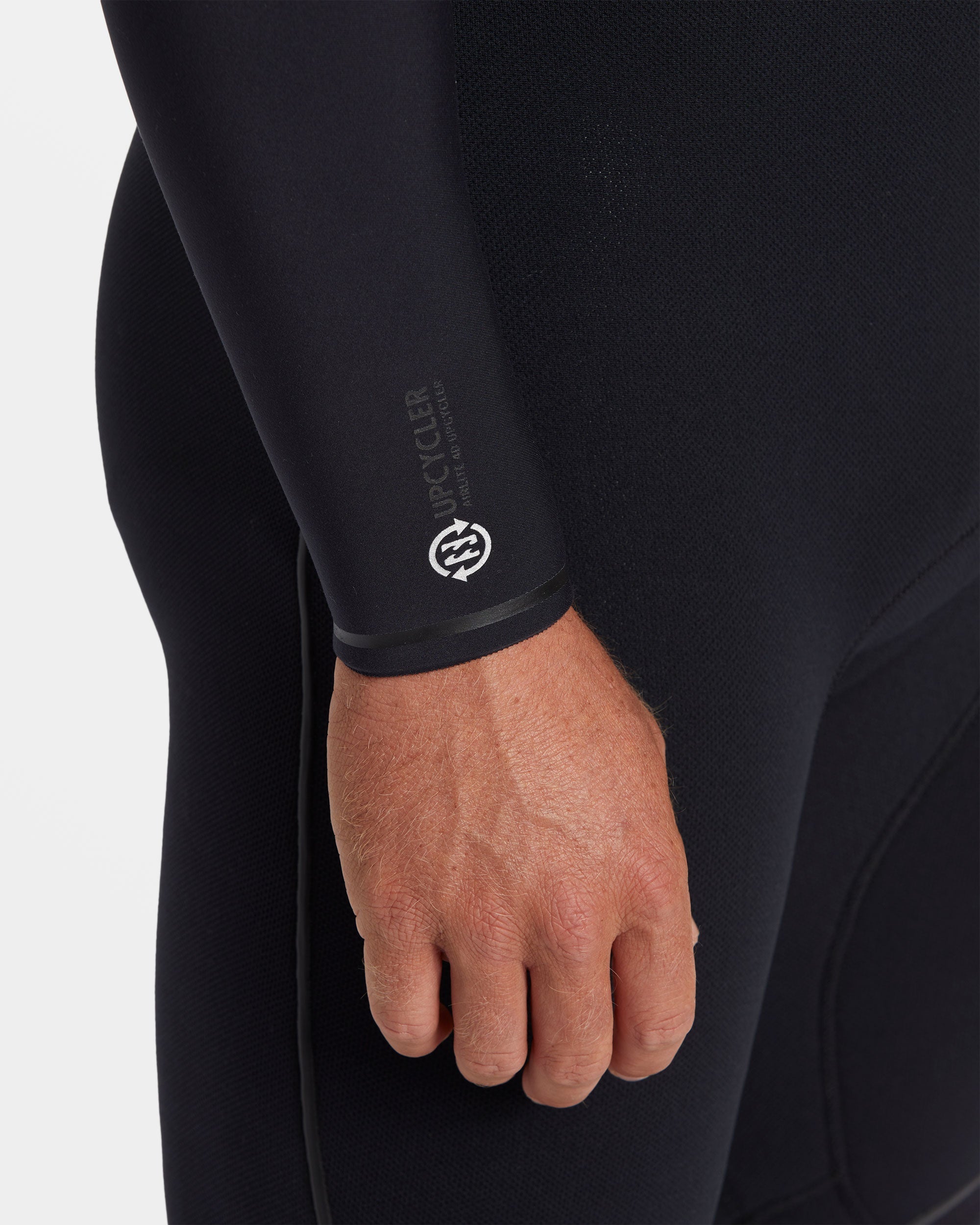 3/2mm Furnace Natural Upcycler GBS Chest Zip Wetsuit - Black - Image 10