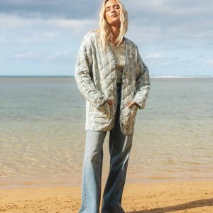 Day Dreamin Jacket - Mineral Blue