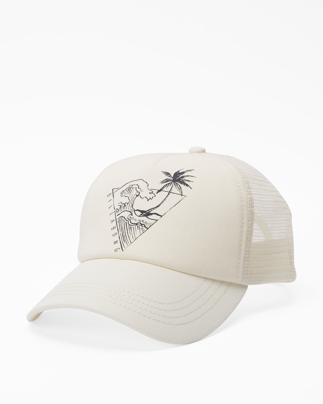 Aloha Forever Trucker Hat - Salt Crystal