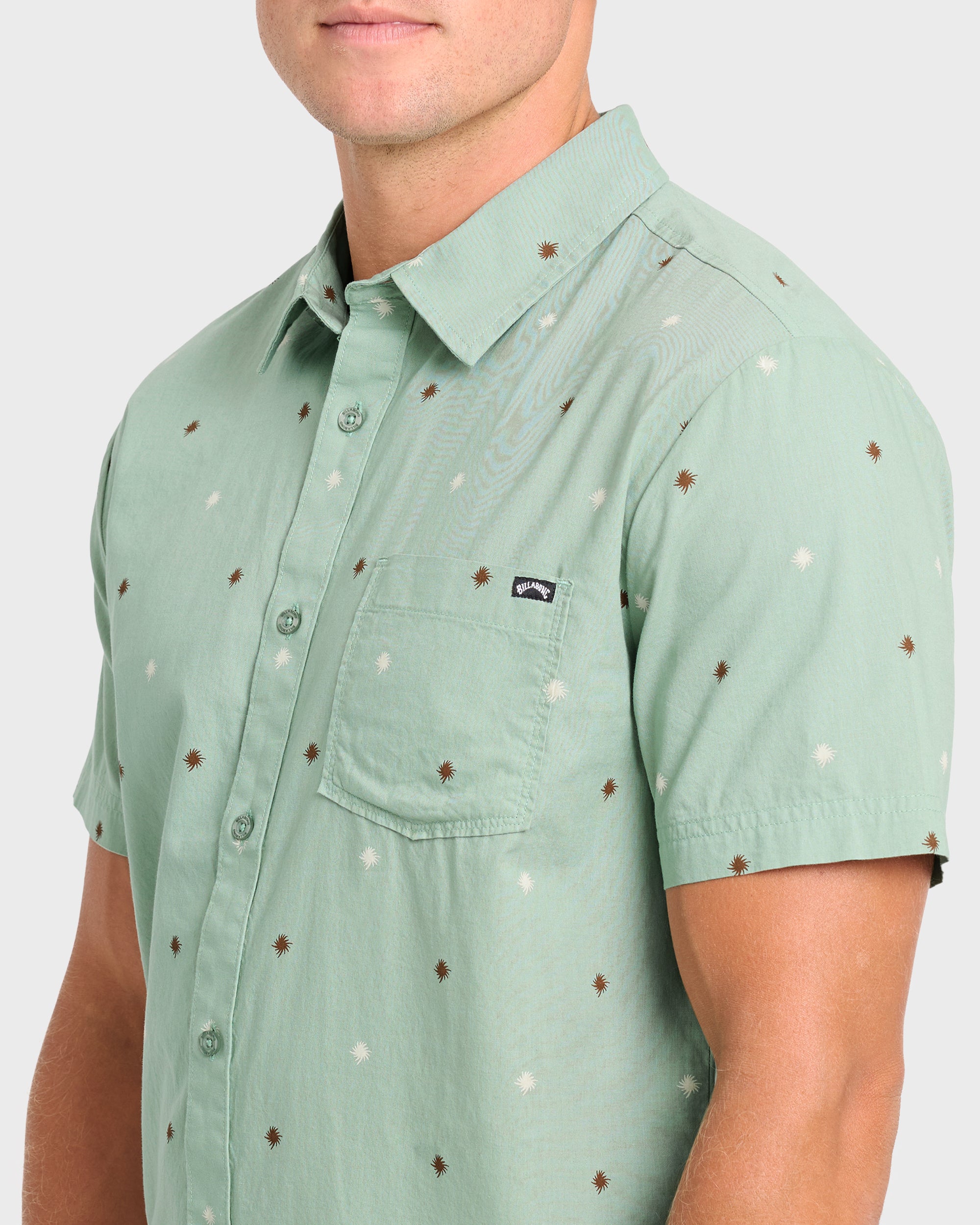 Sunspell Short Sleeve Shirt - Sage - Image 2