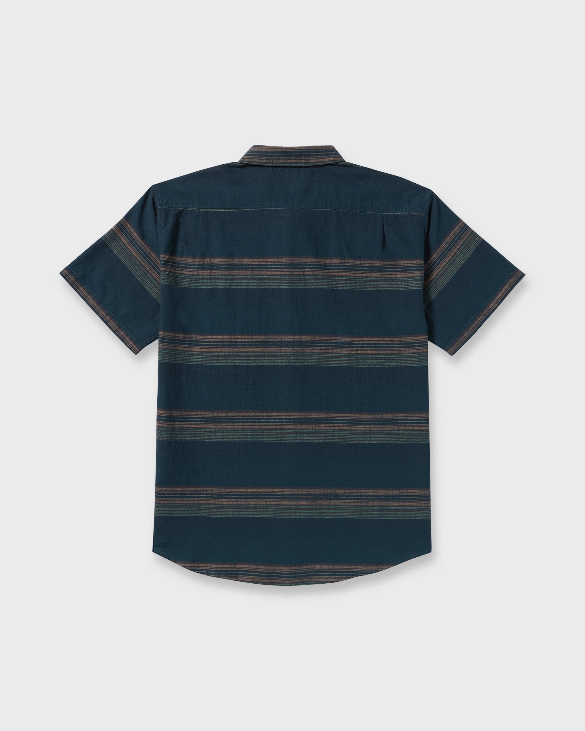 All Day Stripe Short Sleeve Shirt - Midnight - Image 7