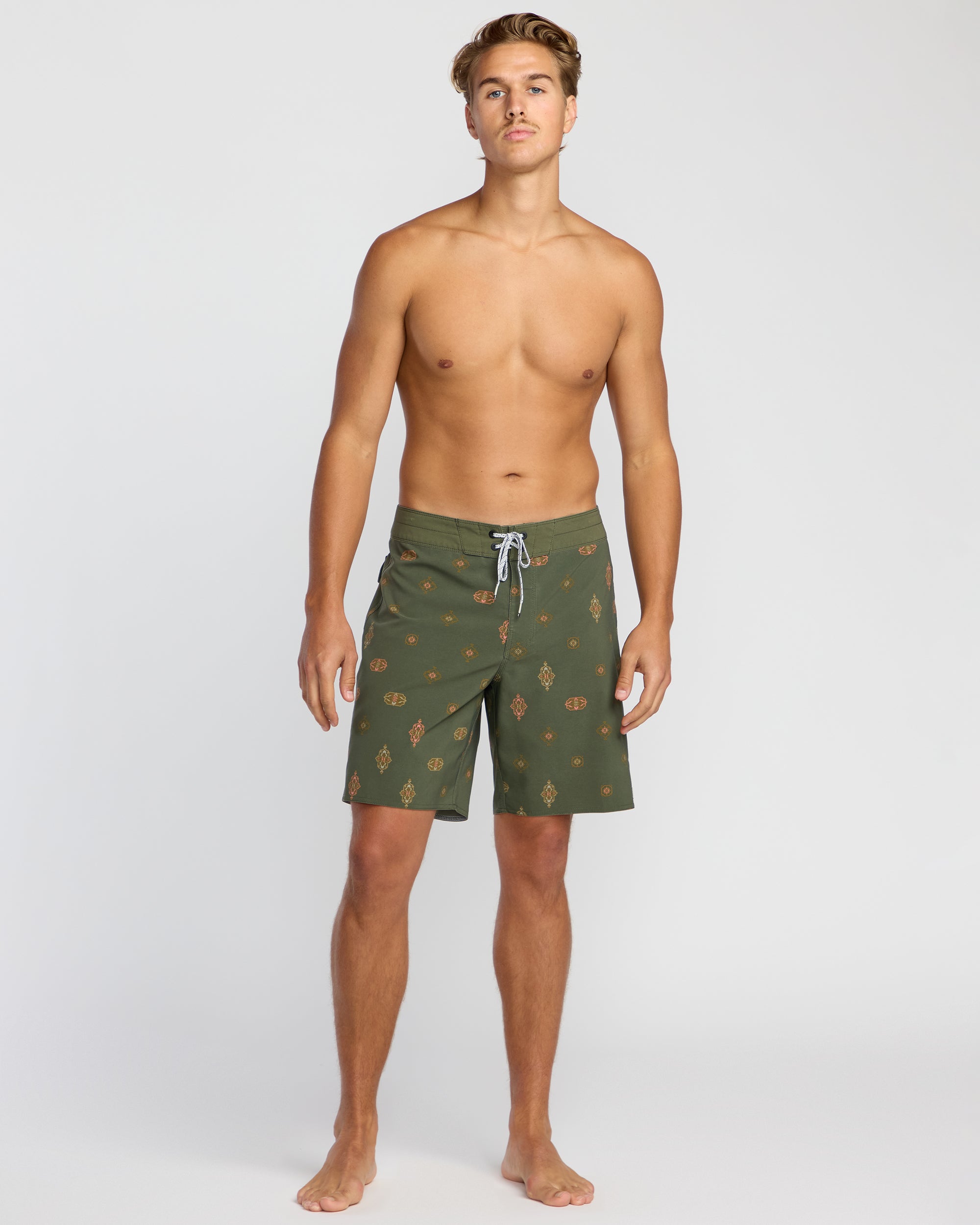 Sundays Pro Performance 19 Boardshorts - Military - Image 5