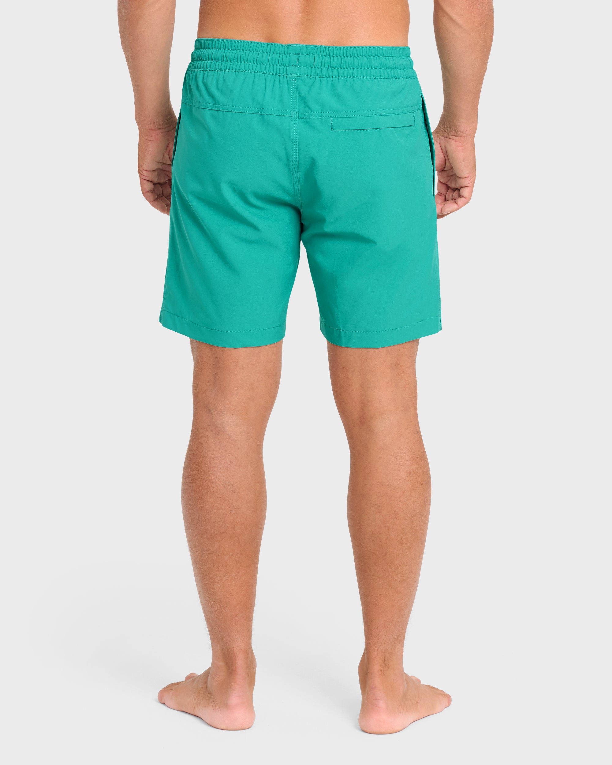 Kai Elastic Waist 17 Hybrid Shorts - DEEP TEAL - Image 2