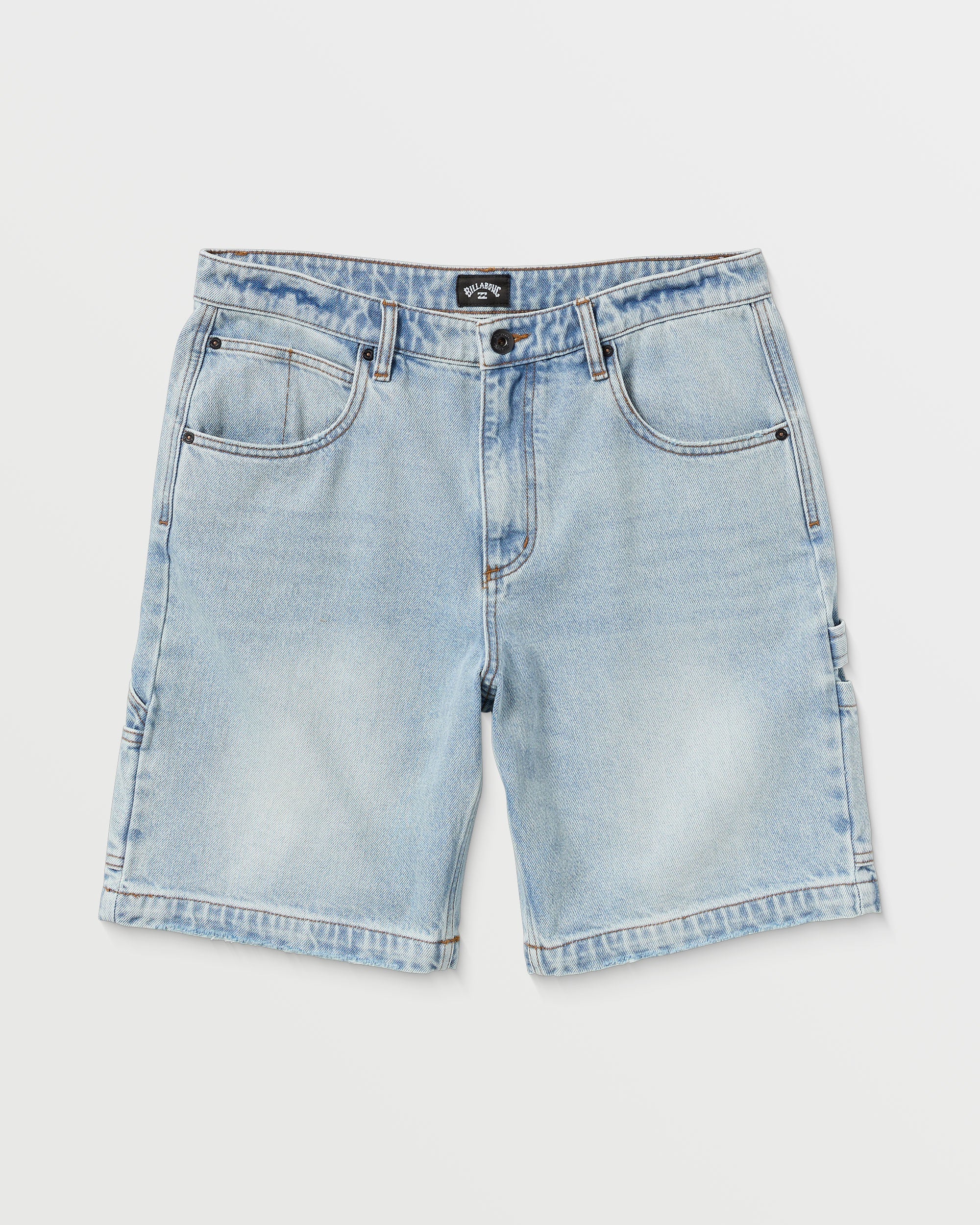 Bad Dog 21 Shorts - Bleached Aqua - Image 7