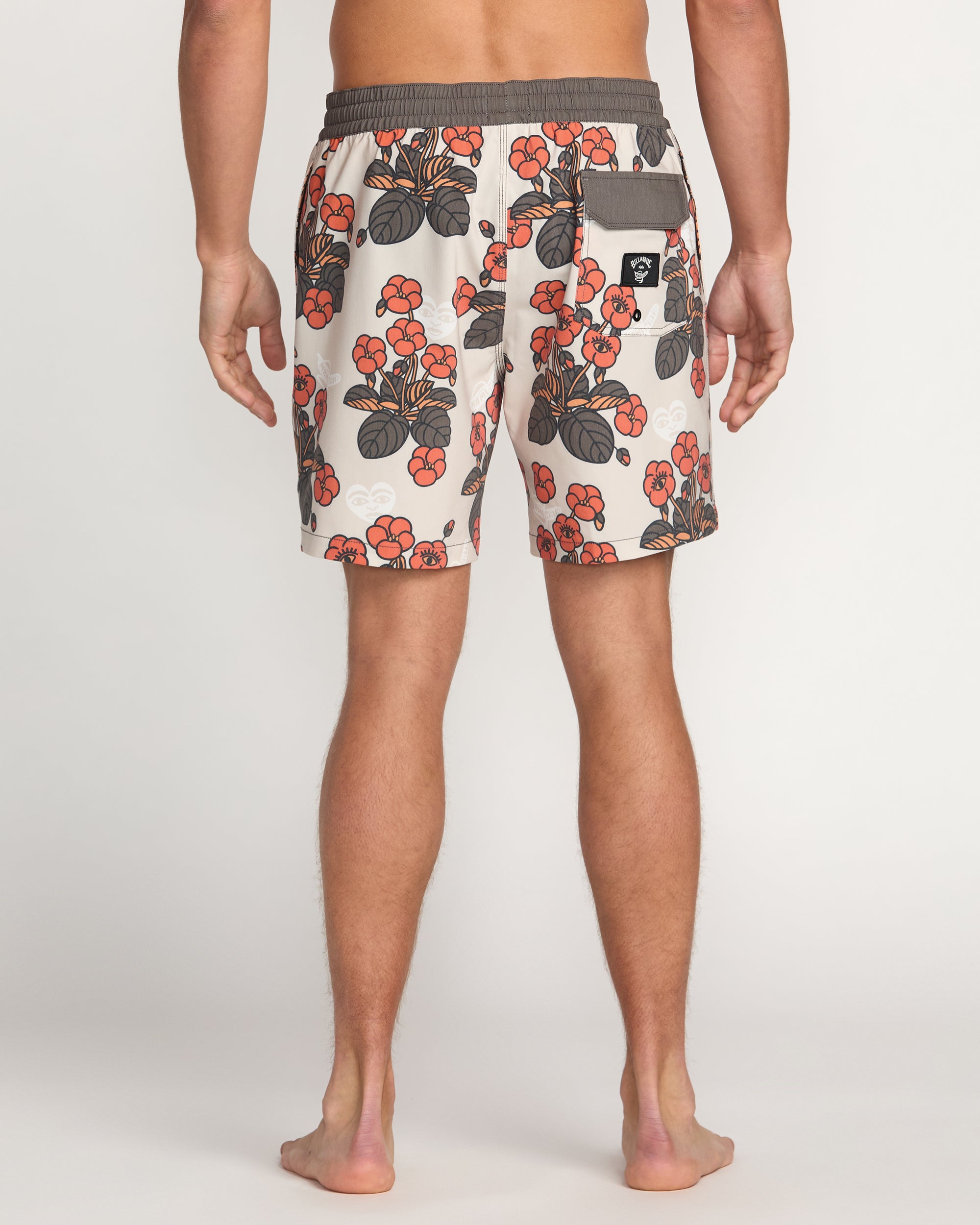 Billabong x Mami Wata Icons Laybacks 17 Trunks - Stone - Image 4