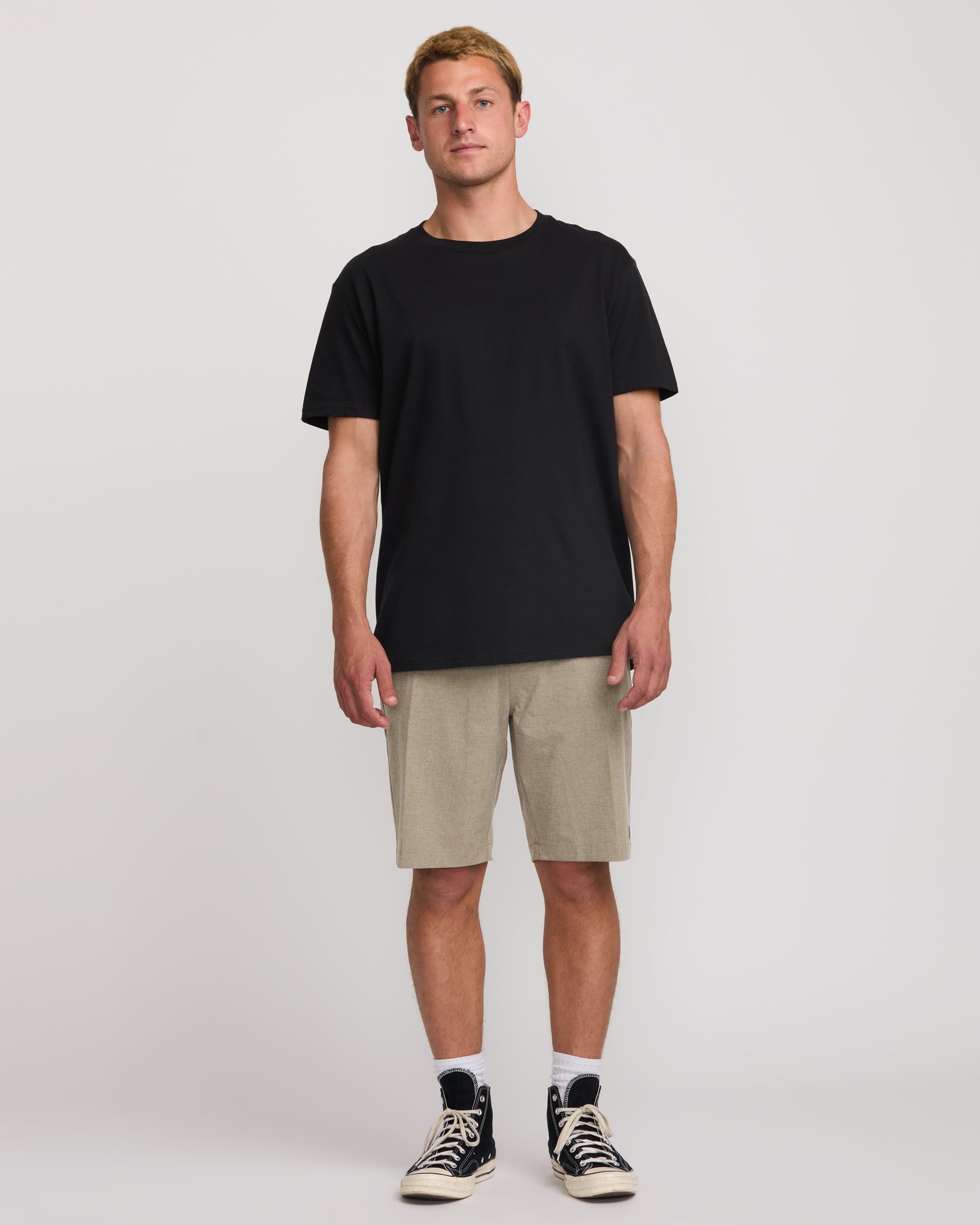 Crossfire Submersible 21 Hybrid Shorts - Khaki - Image 5