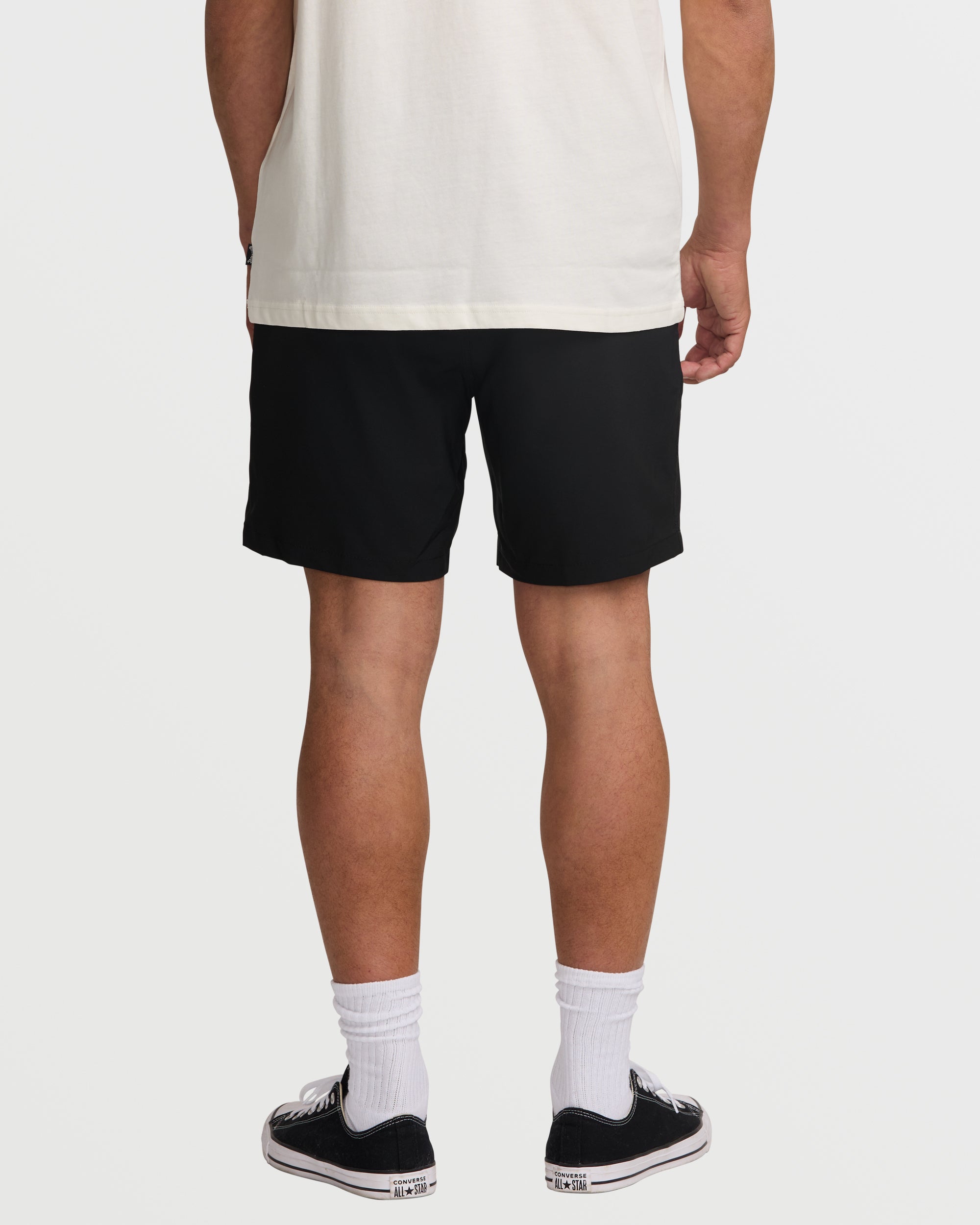 Surftrek Elastic Submersible 17 Hybrid Shorts - Black - Image 2