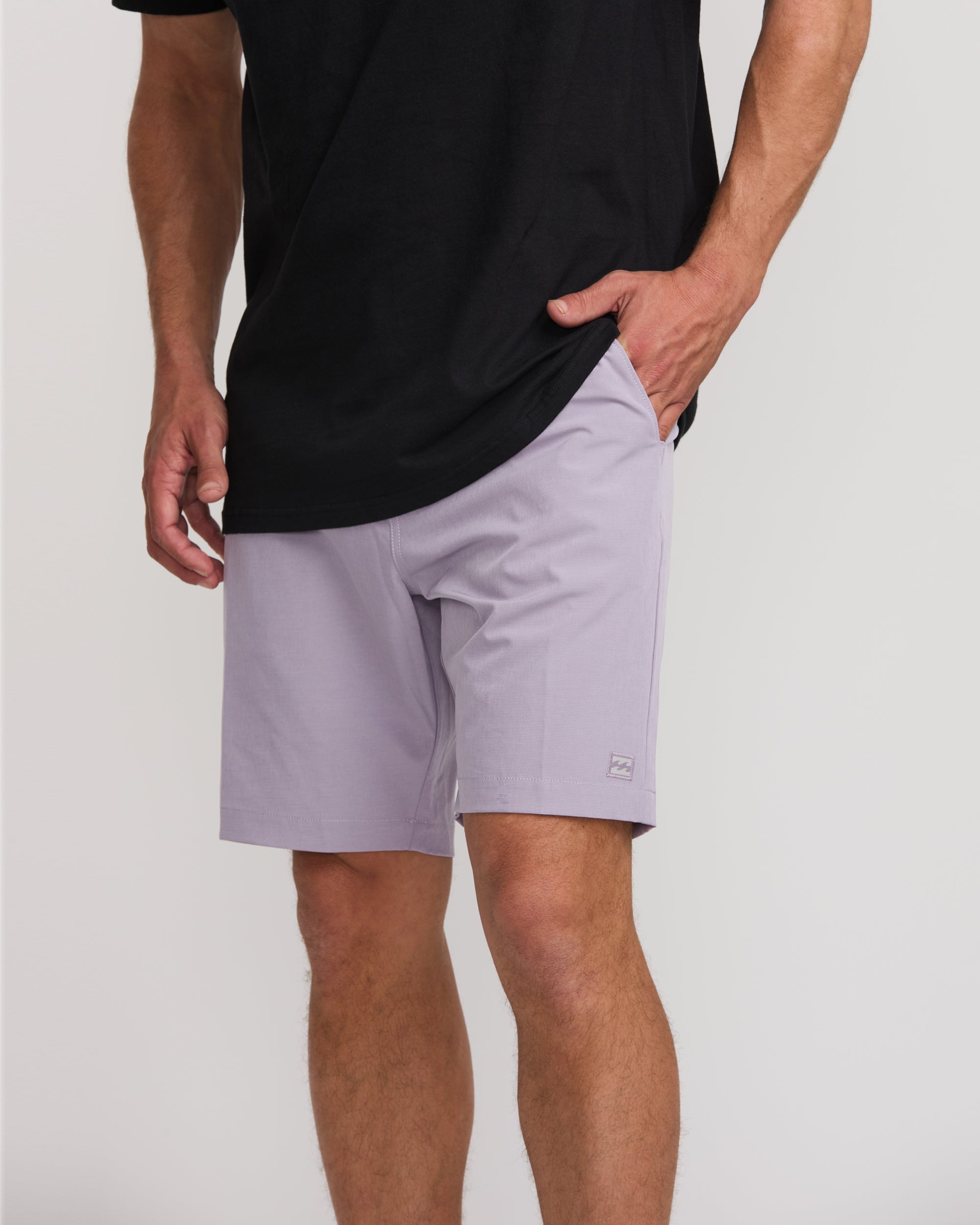 Crossfire Submersible 19 Hybrid Shorts - Light Purple - Image 7