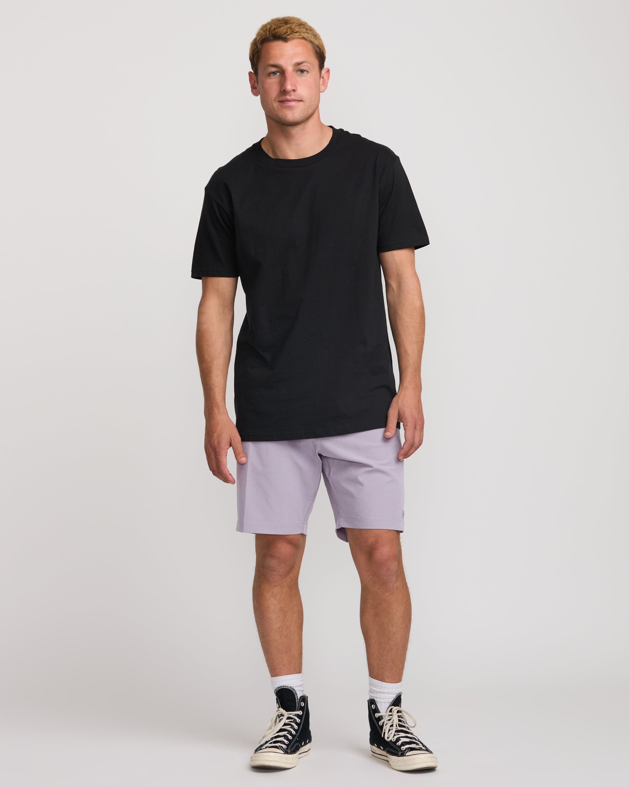 Crossfire Submersible 19 Hybrid Shorts - Light Purple - Image 5
