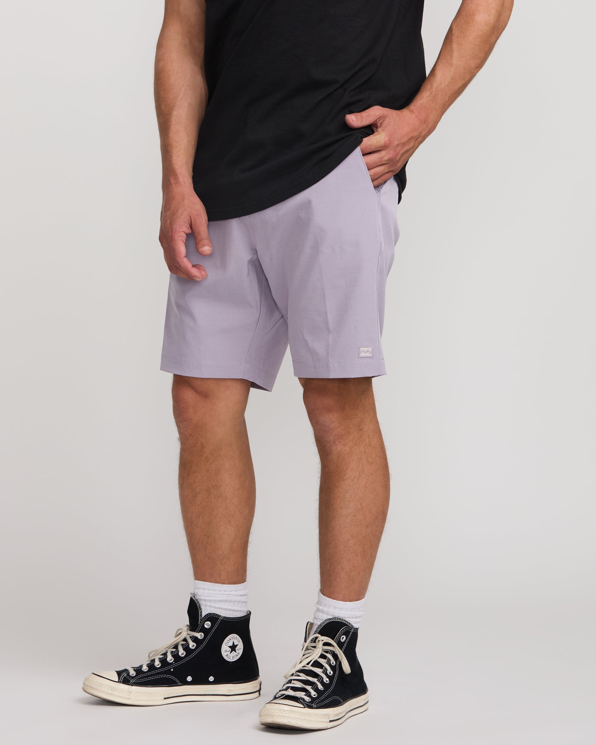 Crossfire Submersible 19 Hybrid Shorts - Light Purple - Image 6