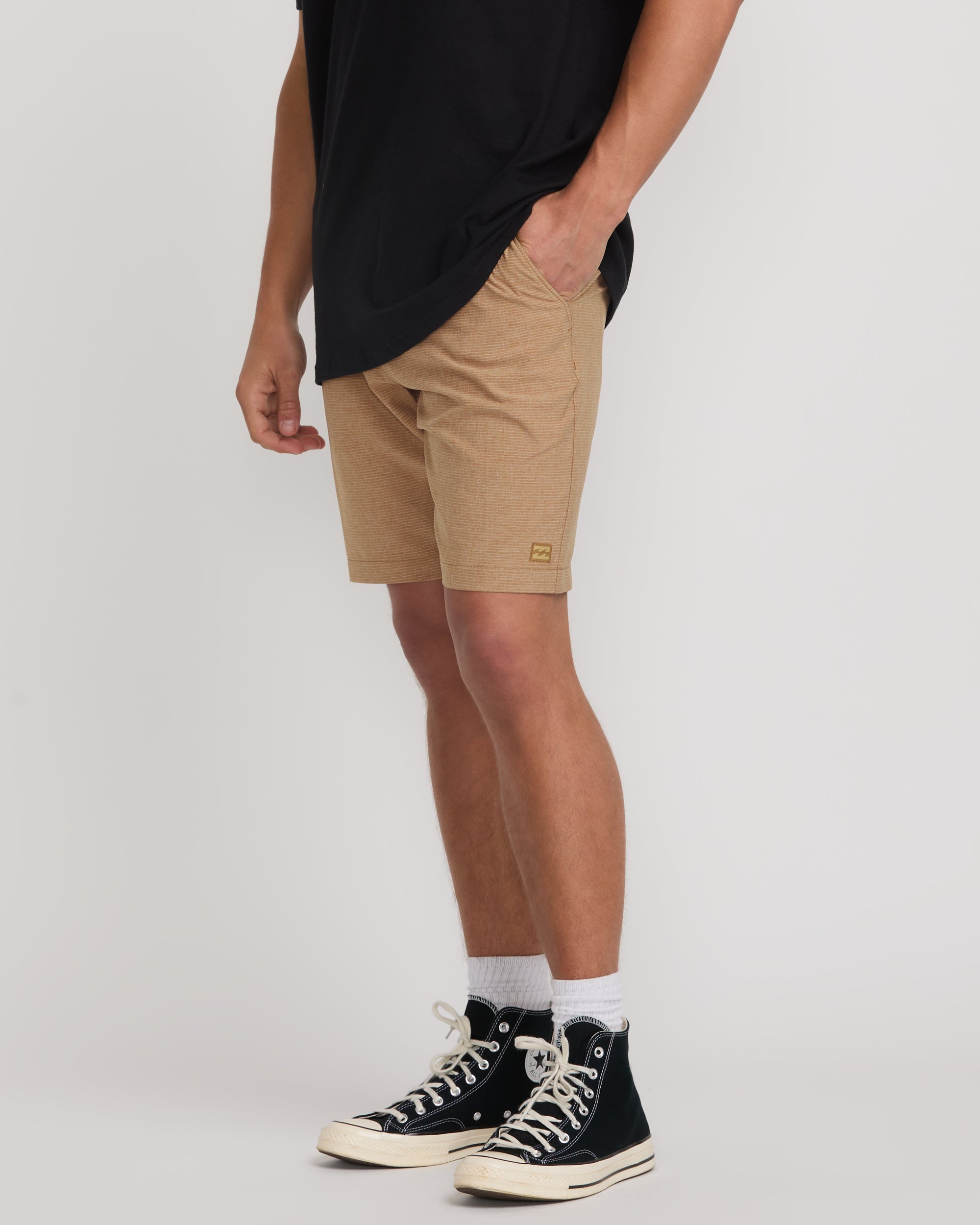 Crossfire Submersible 19 Hybrid Shorts - Tobacco - Image 6