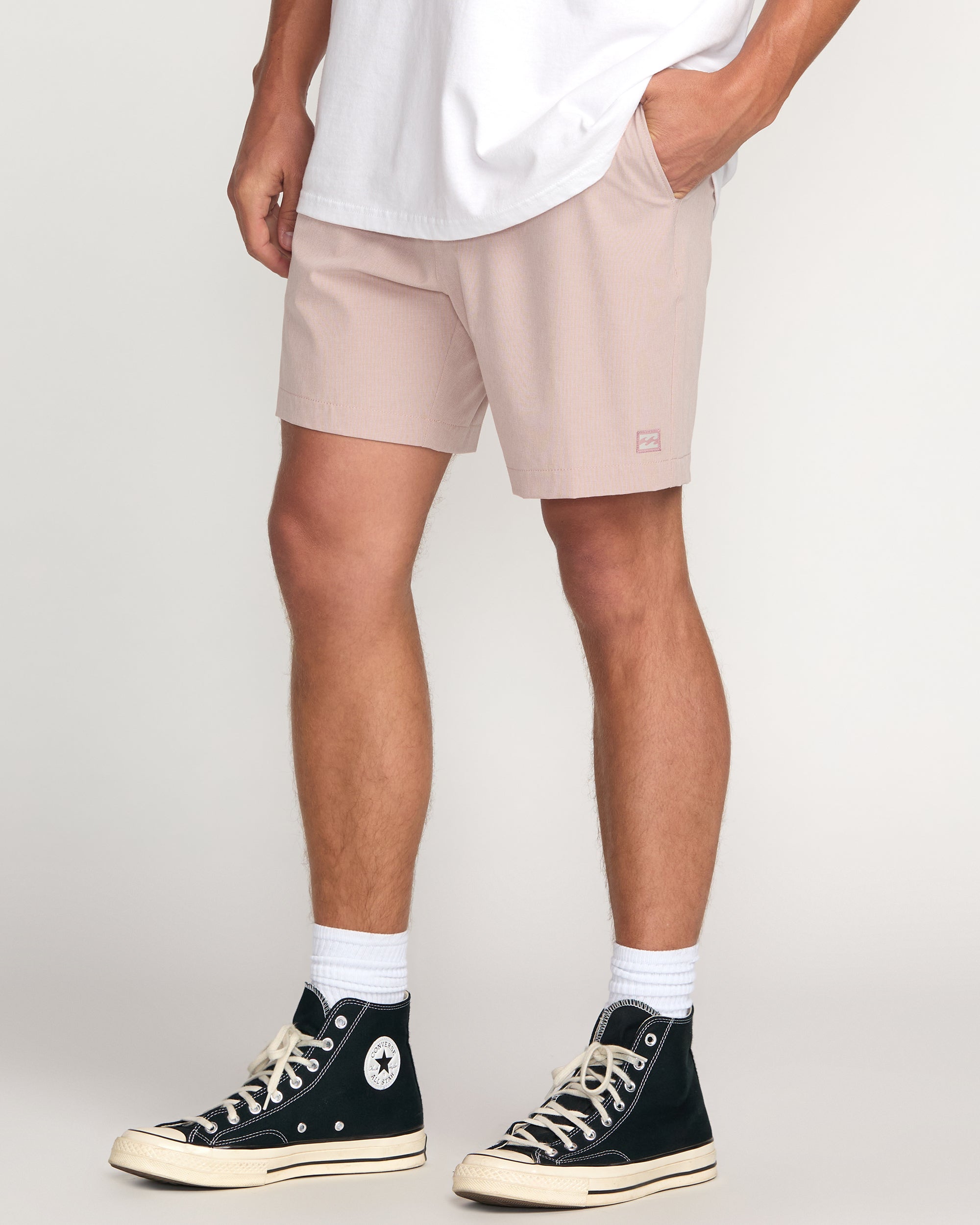 Crossfire Submersible 17 Hybrid Shorts - Dusty Pink - Image 6