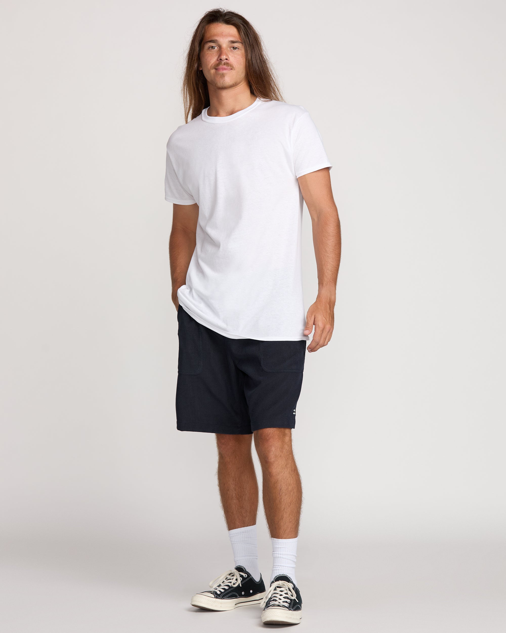 De La Cruz Submersible Hybrid Shorts - Dark Navy - Image 4