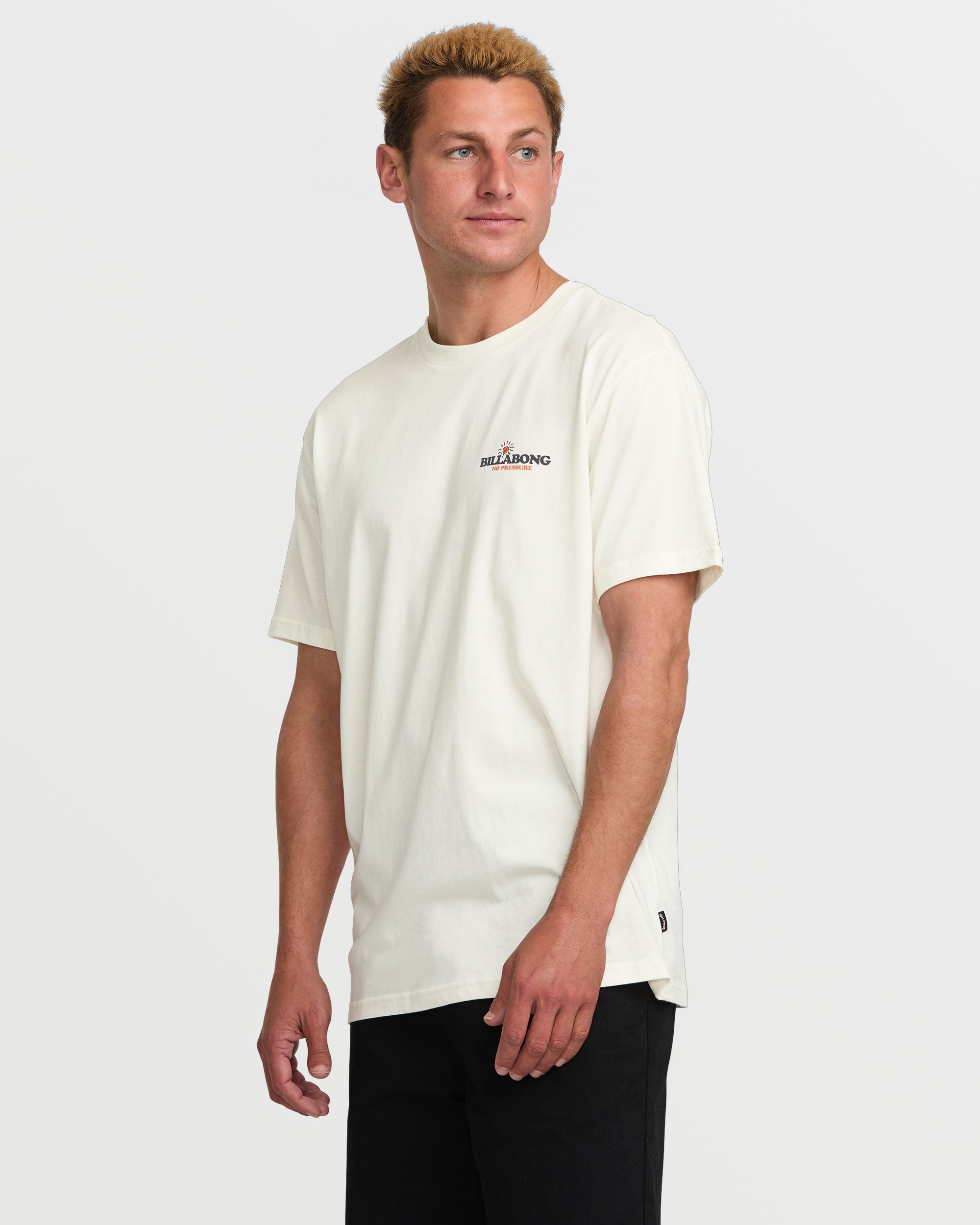 No Pressure Premium Tee - Off White - Image 3