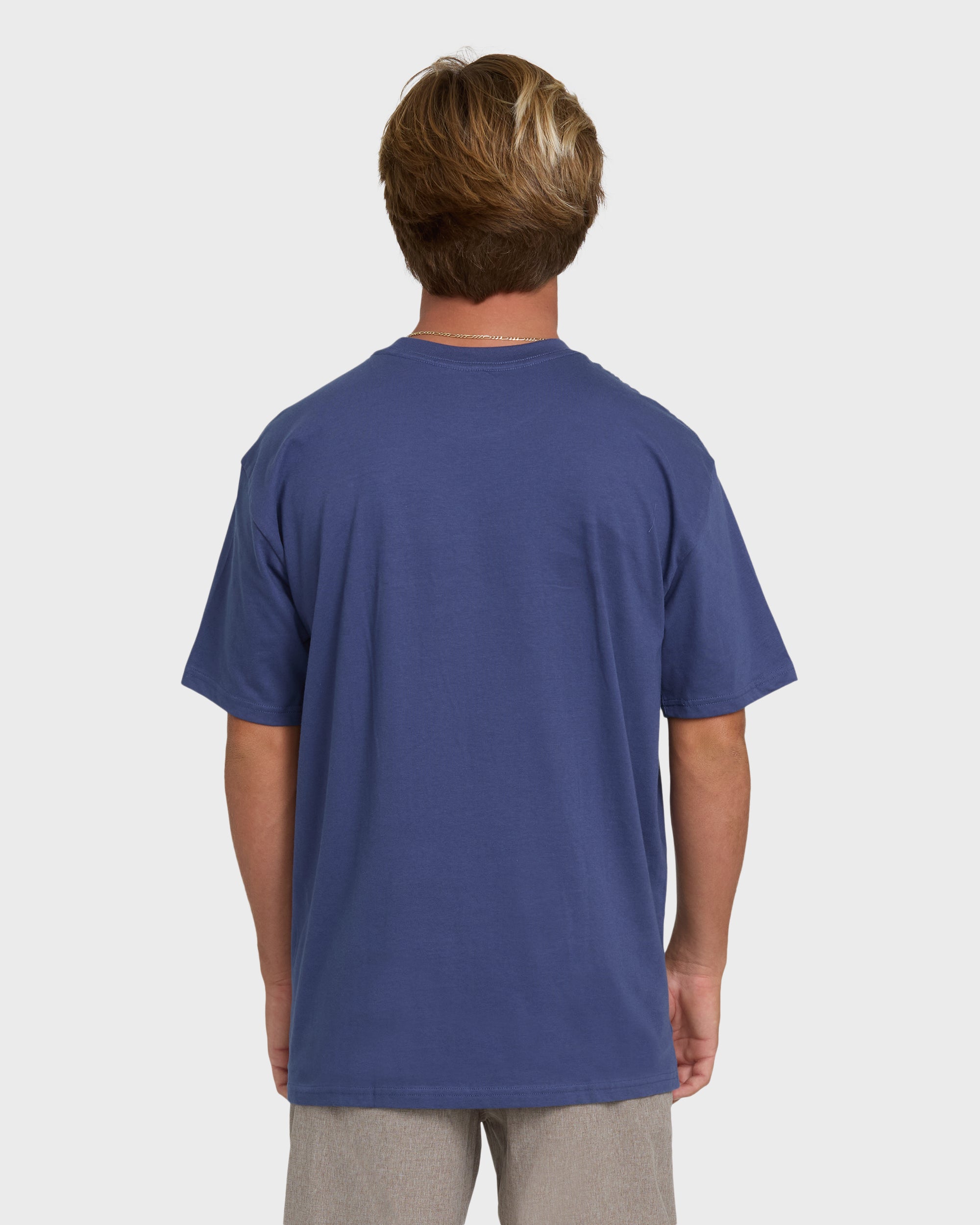 Kahili Hawaii Regular Tee - Washed Blue - Image 2