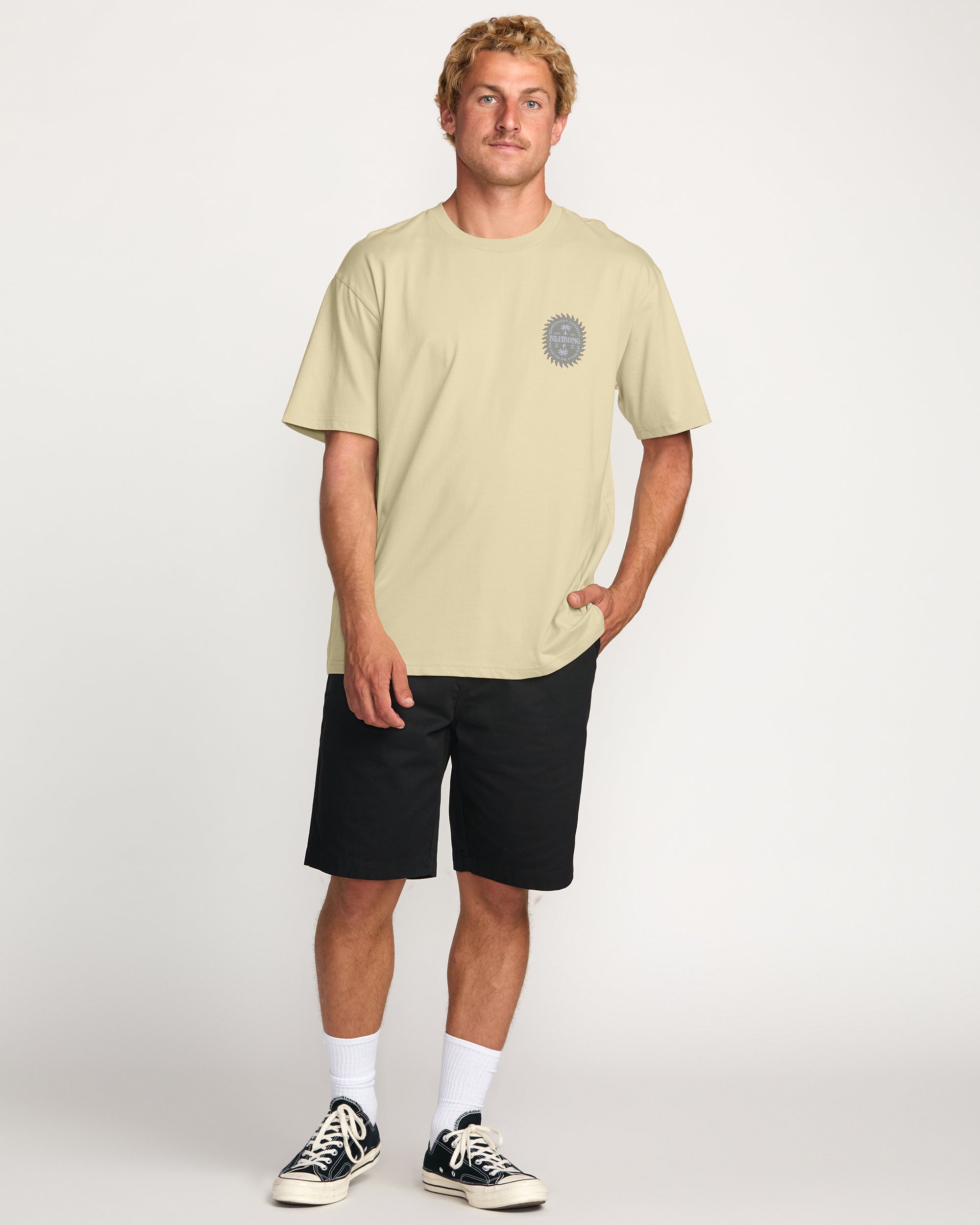 Sun Rays Regular Tee - Desert - Image 5