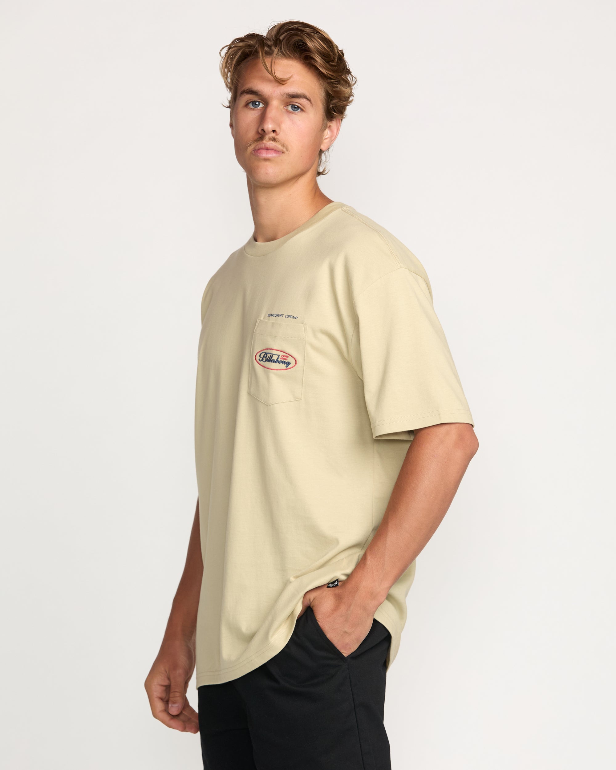 Bad Dog Pocket Regular Tee - Desert - Image 6