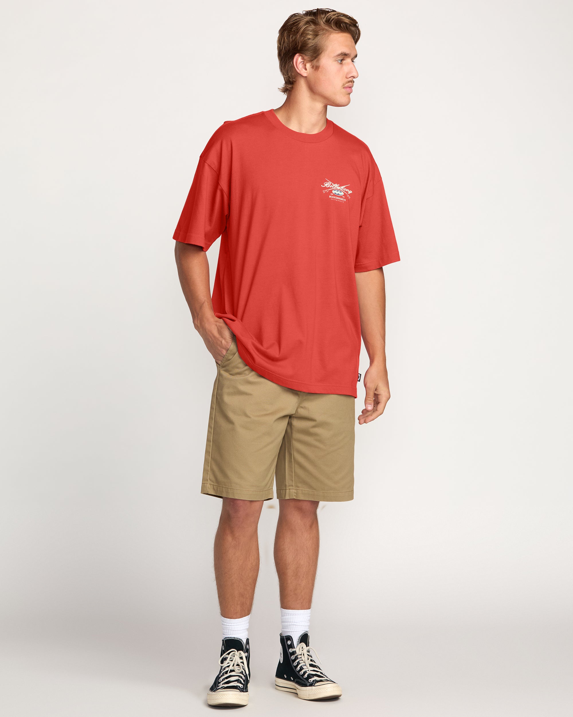 Crossboards OG Tee - Burnt Red - Image 6
