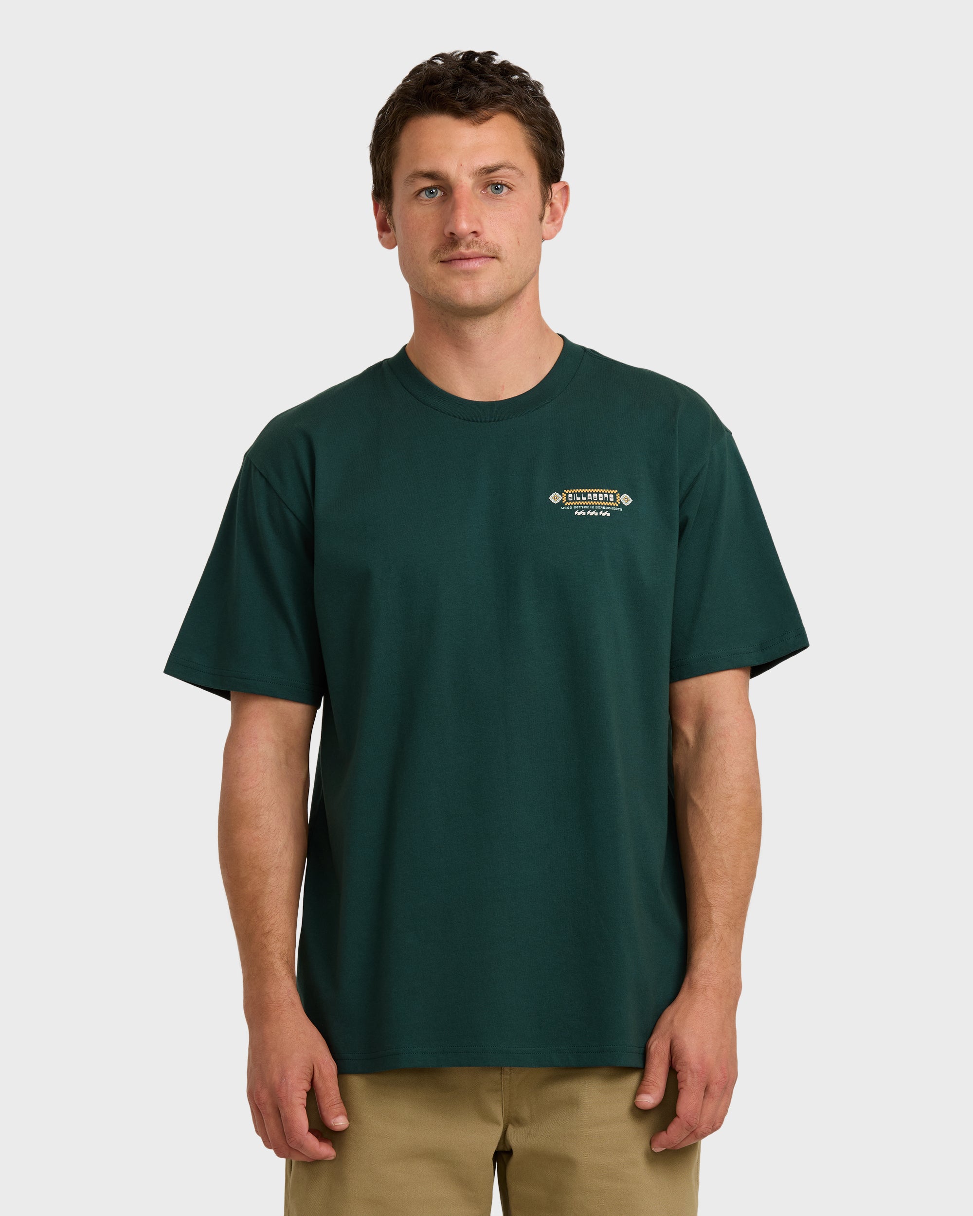 Secret Spot Regular Short Sleeve T-Shirt - Forest - Image 2