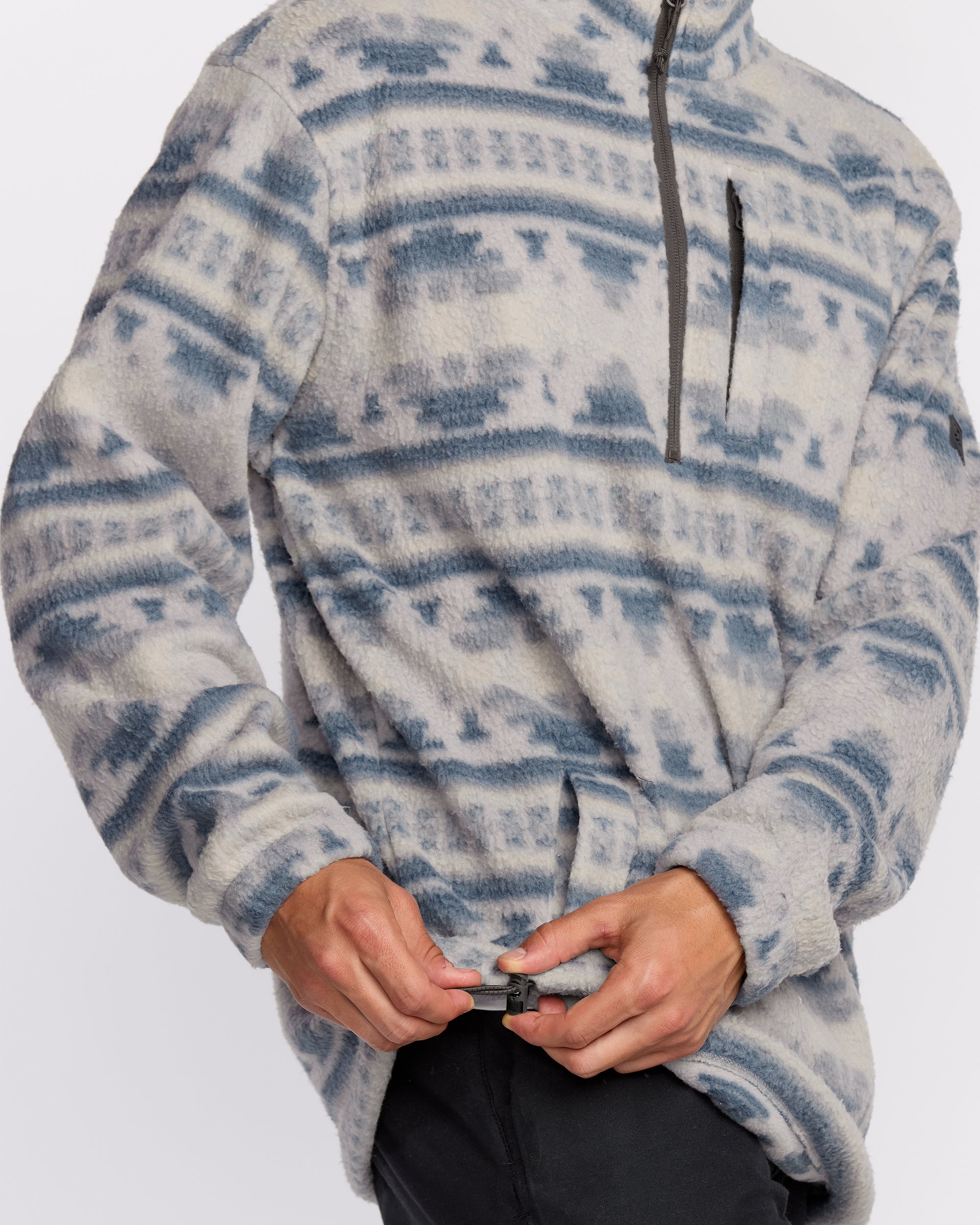 Boundary Mock Sweatshirt - Alloy - Image 6