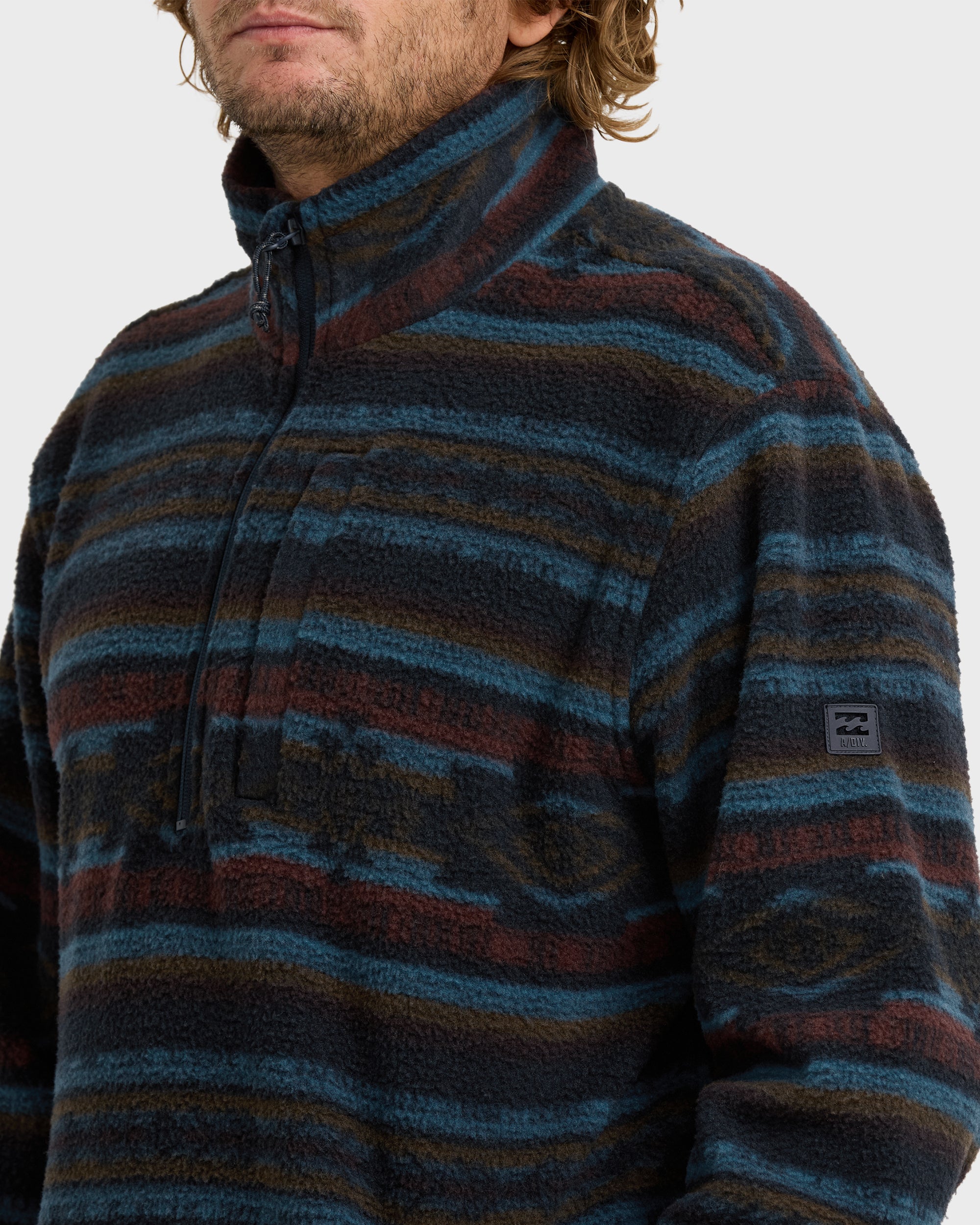 Boundary Mock Sweatshirt - Dark Navy - Image 2