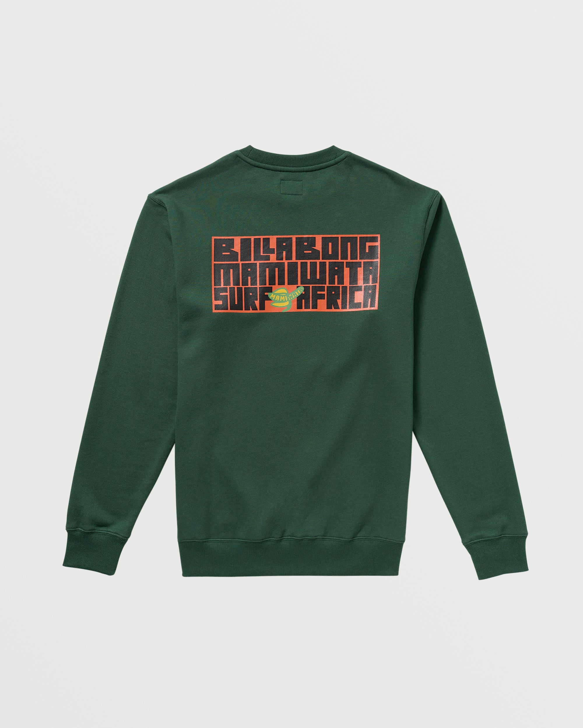 Billabong x Mami Wata Surf Africa Crew Sweatshirt - Forest - Image 7