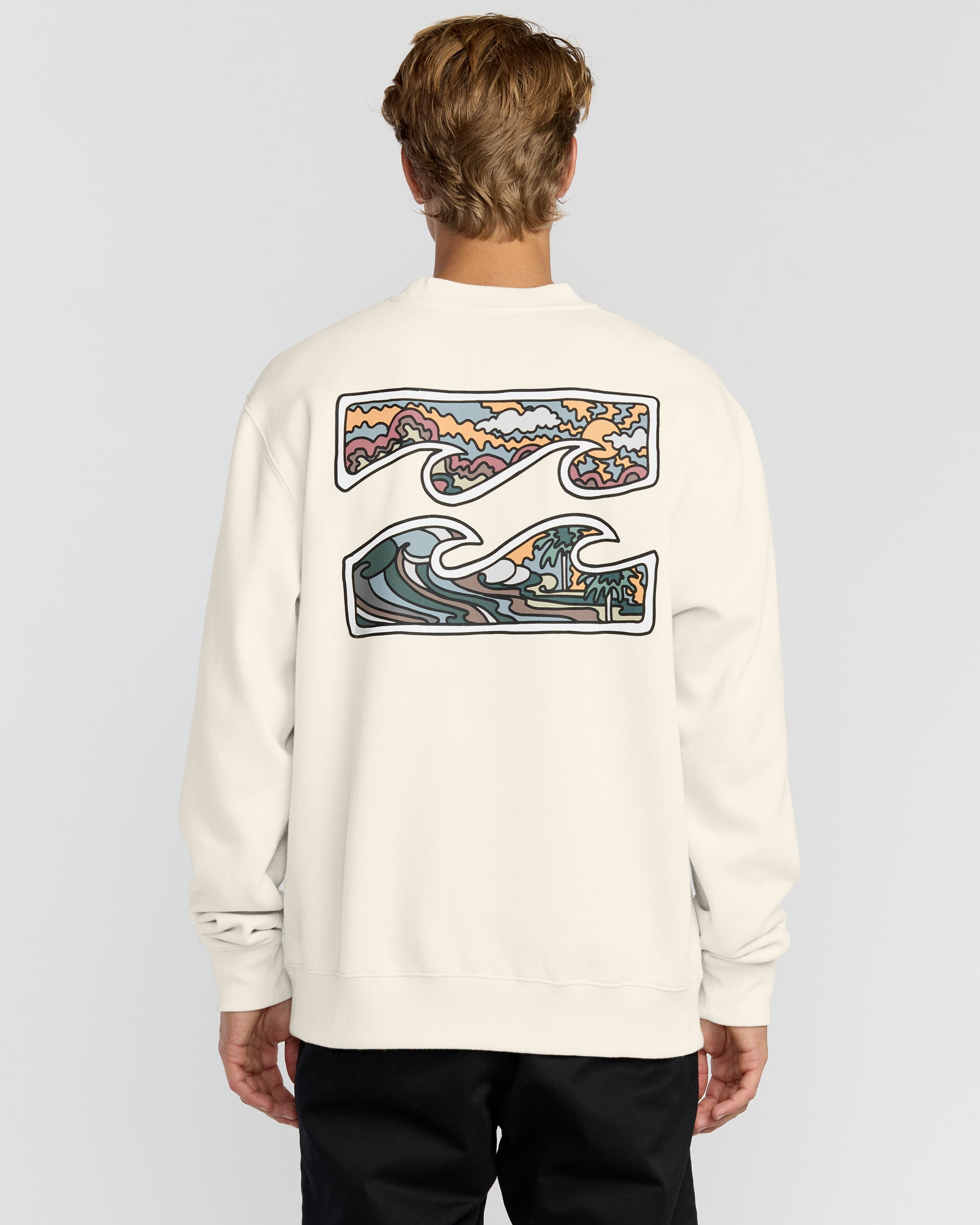Short Sands Crewneck Sweatshirt - Off White - Image 2