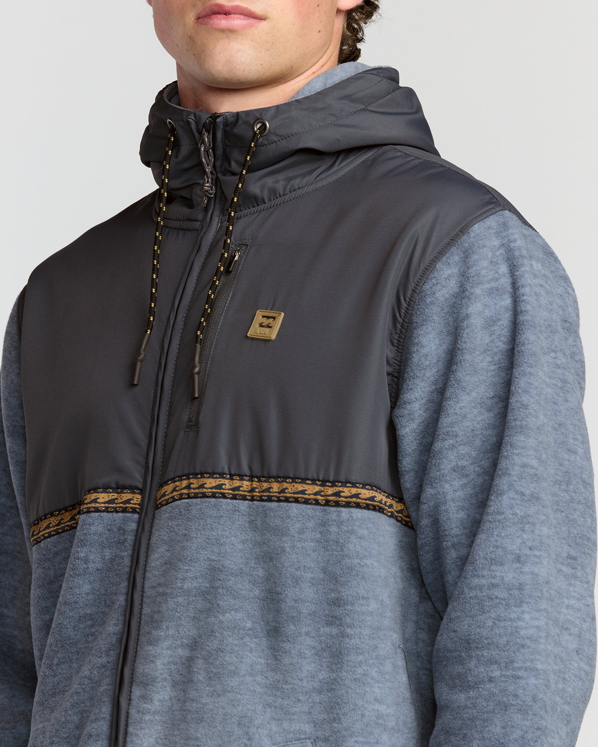 Boundary Lite Zip Sweatshirt - Steel Blue - Image 6