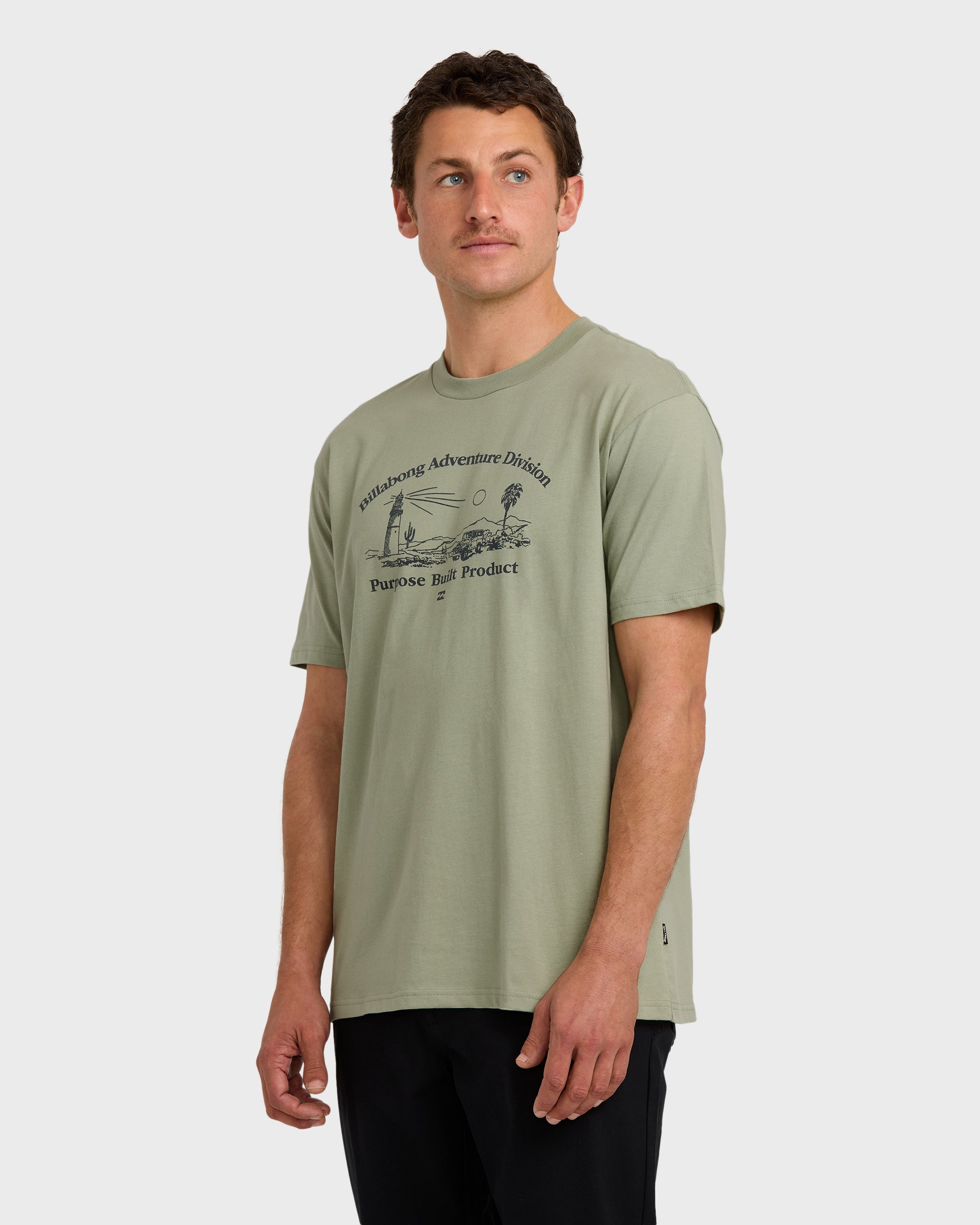 A/Div Scenic Route Short Sleeve T-Shirt - Seagrass - Image 4