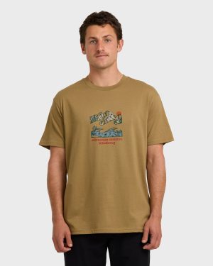 A/Div Glimpse Short Sleeve T-Shirt - Gravel