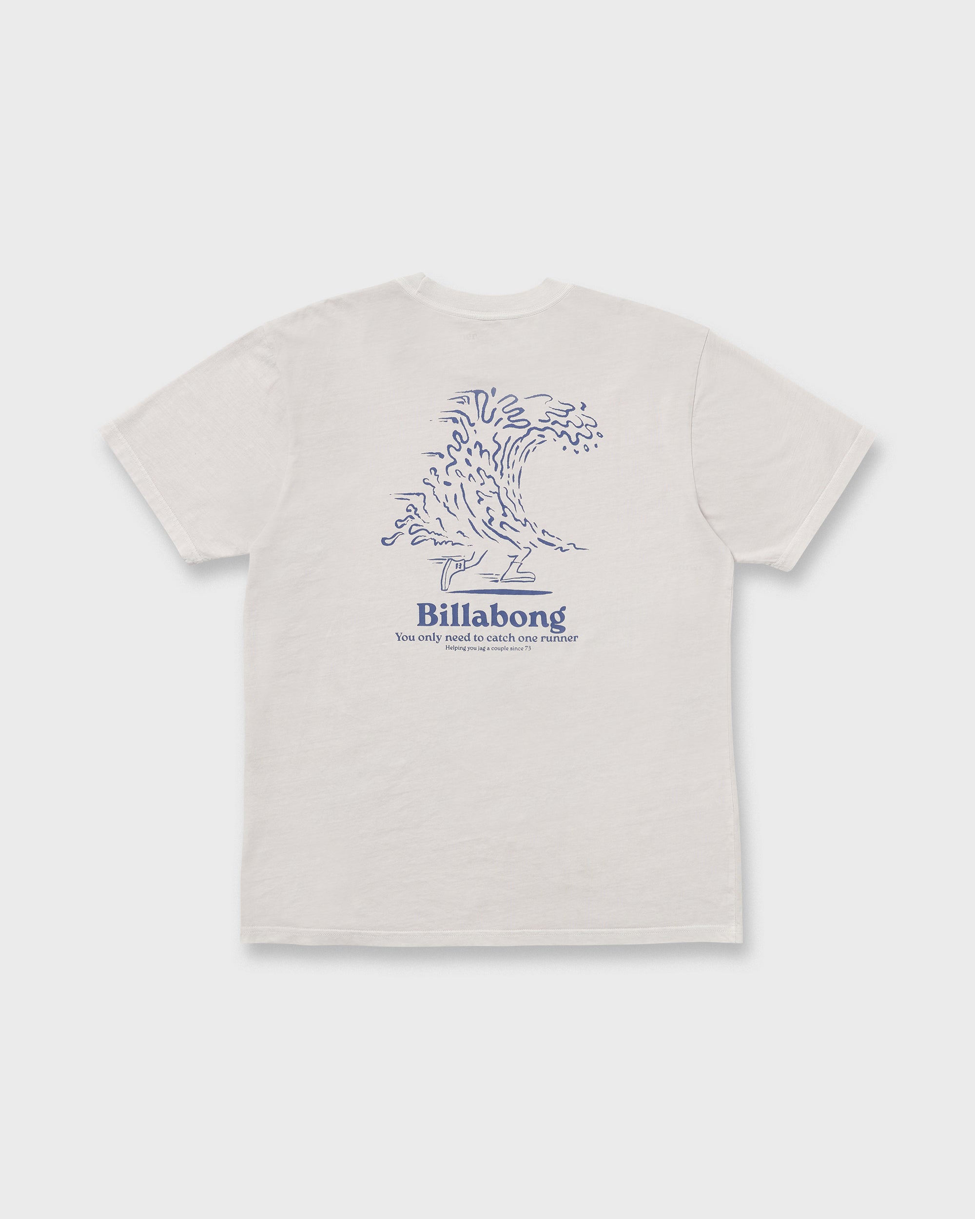 Catch One Premium Wave Wash Tee - Silver - Image 4
