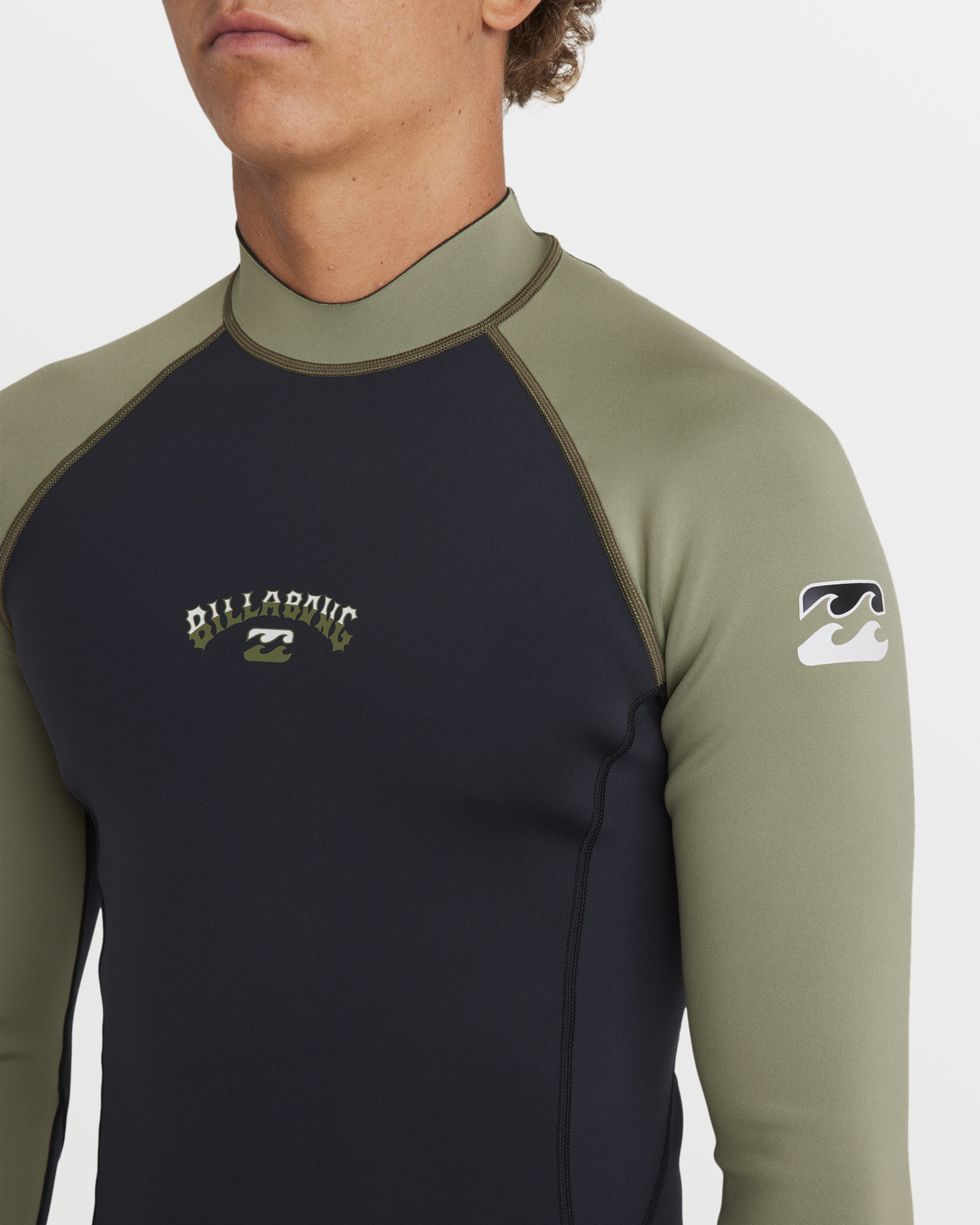Absolute Natural Long Sleeve Jacket - Military - Image 2