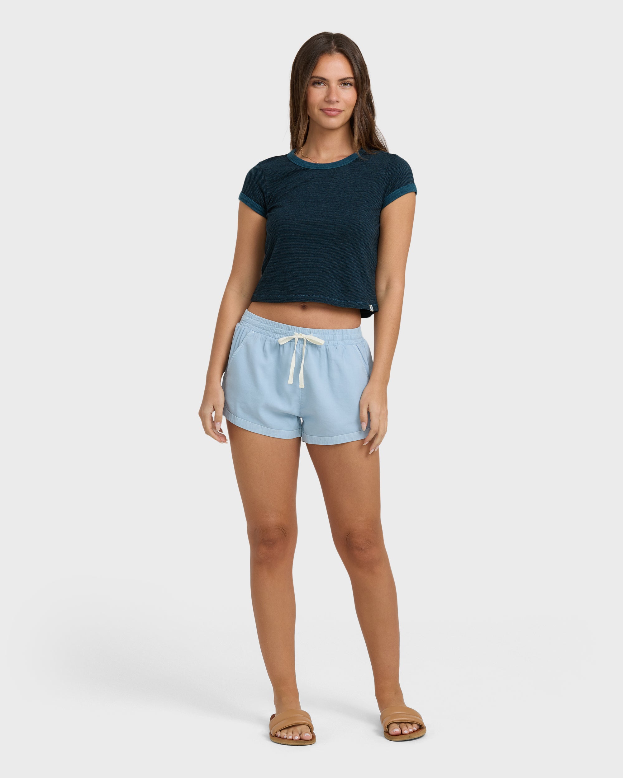 Daily Short Sleeve Tee - Stone Blue - Image 3
