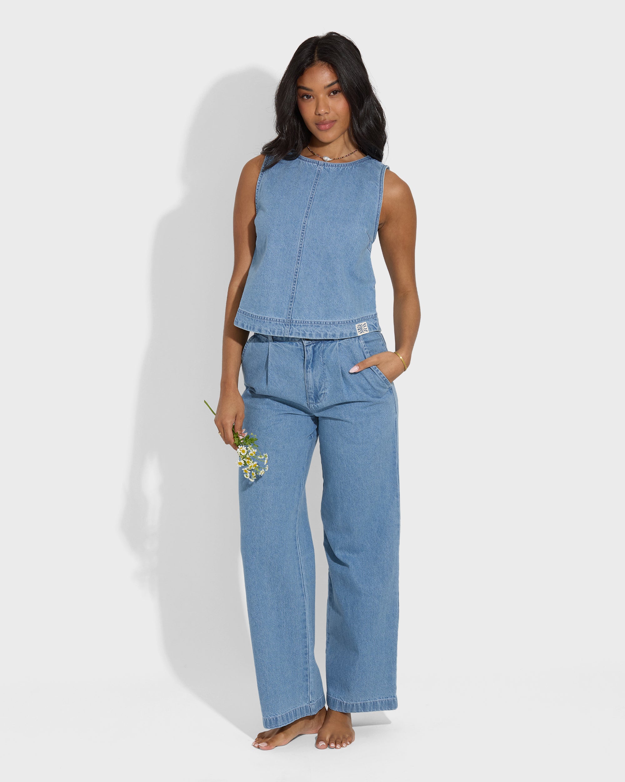 Sea Breeze Tank - Sea Blue - Image 7