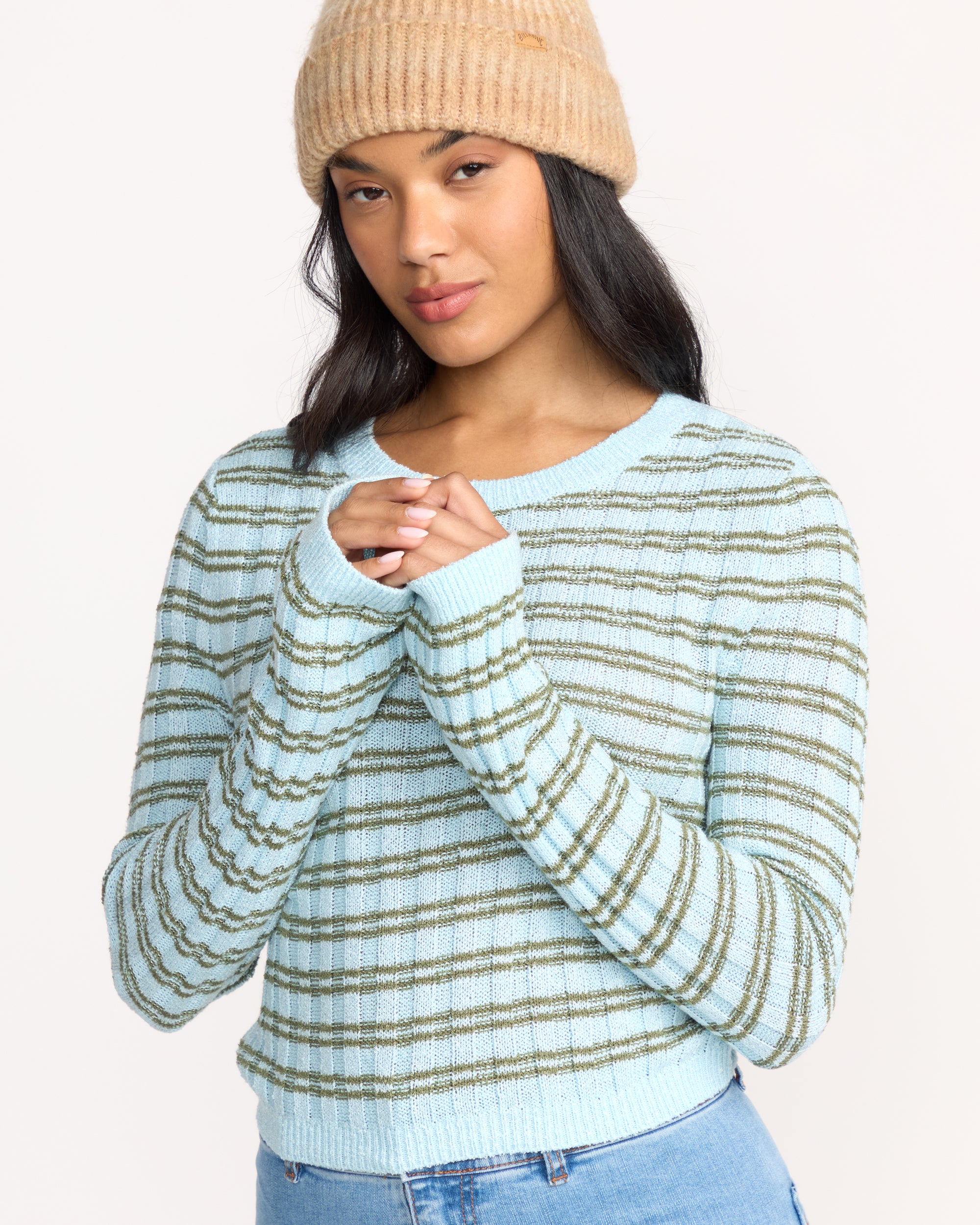 Clare Sweater - Misty Blue - Image 6