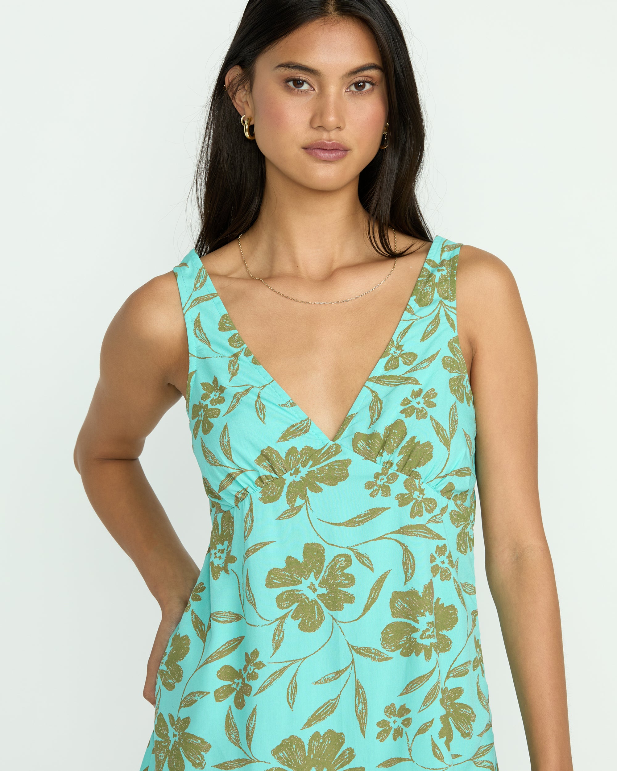Morning Swell Mini Dress - Poolside - Image 2