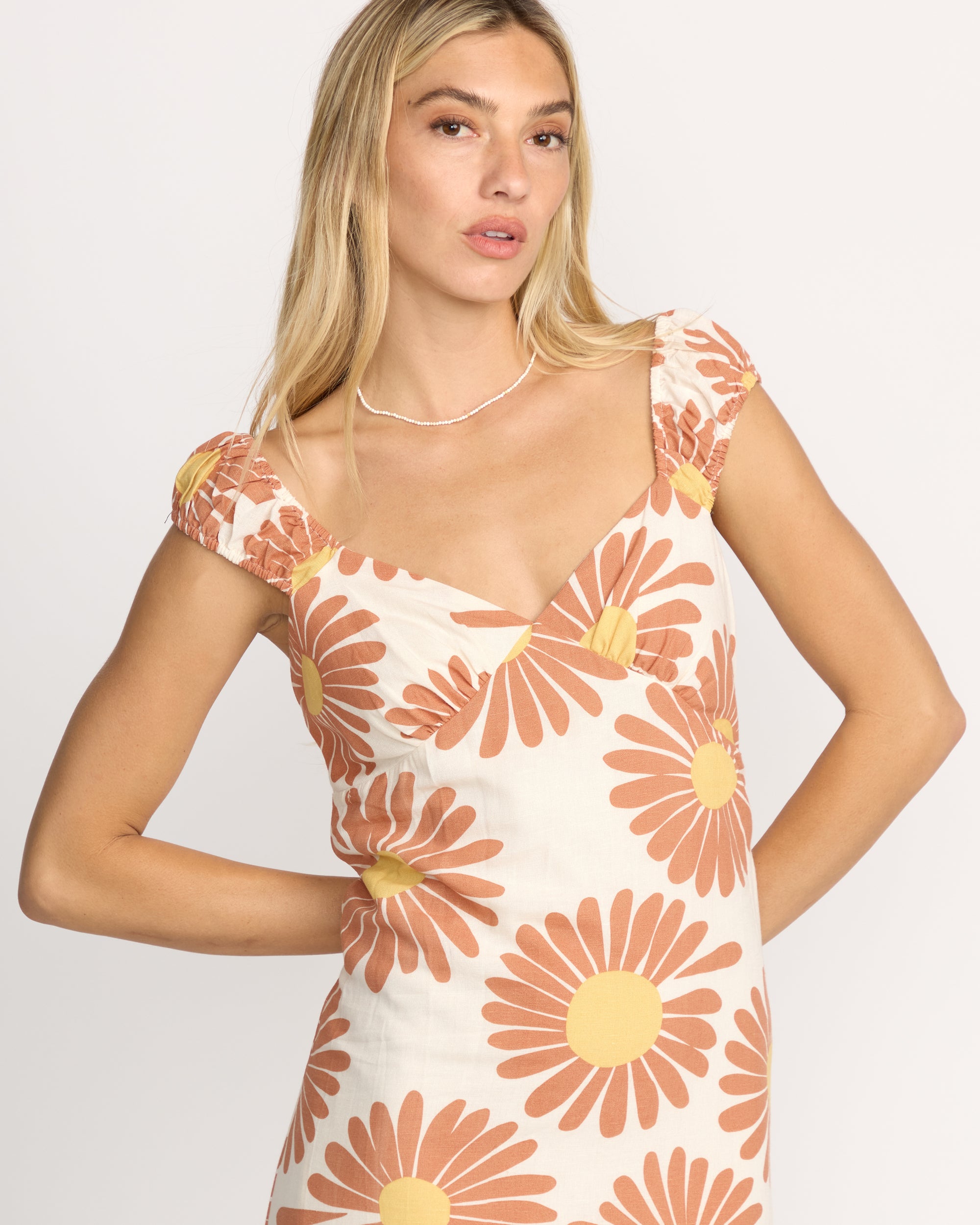 Shine On Midi Dress - Whitecap - Image 2