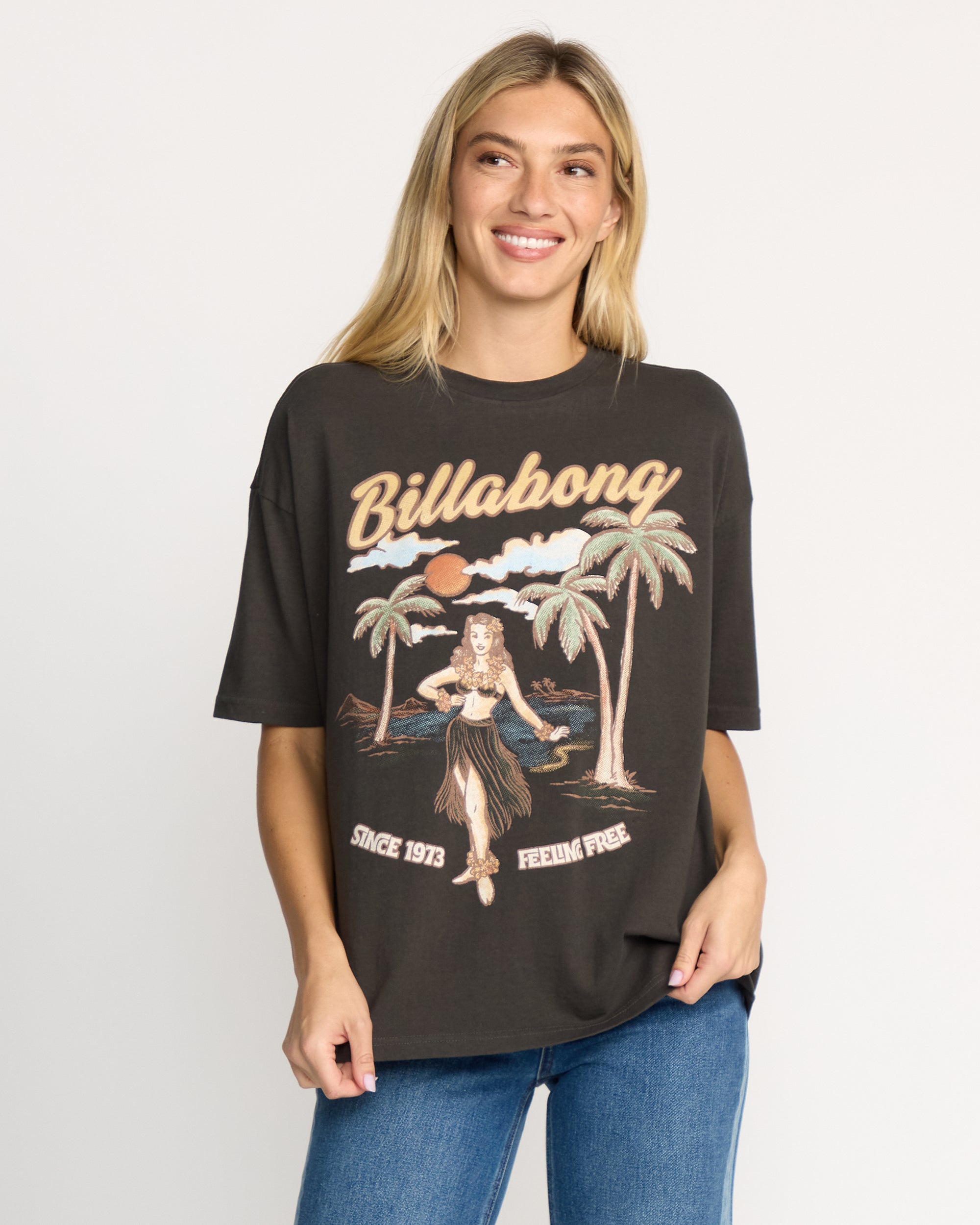 My Sunny Girl T-Shirt - Off Black - Image 4
