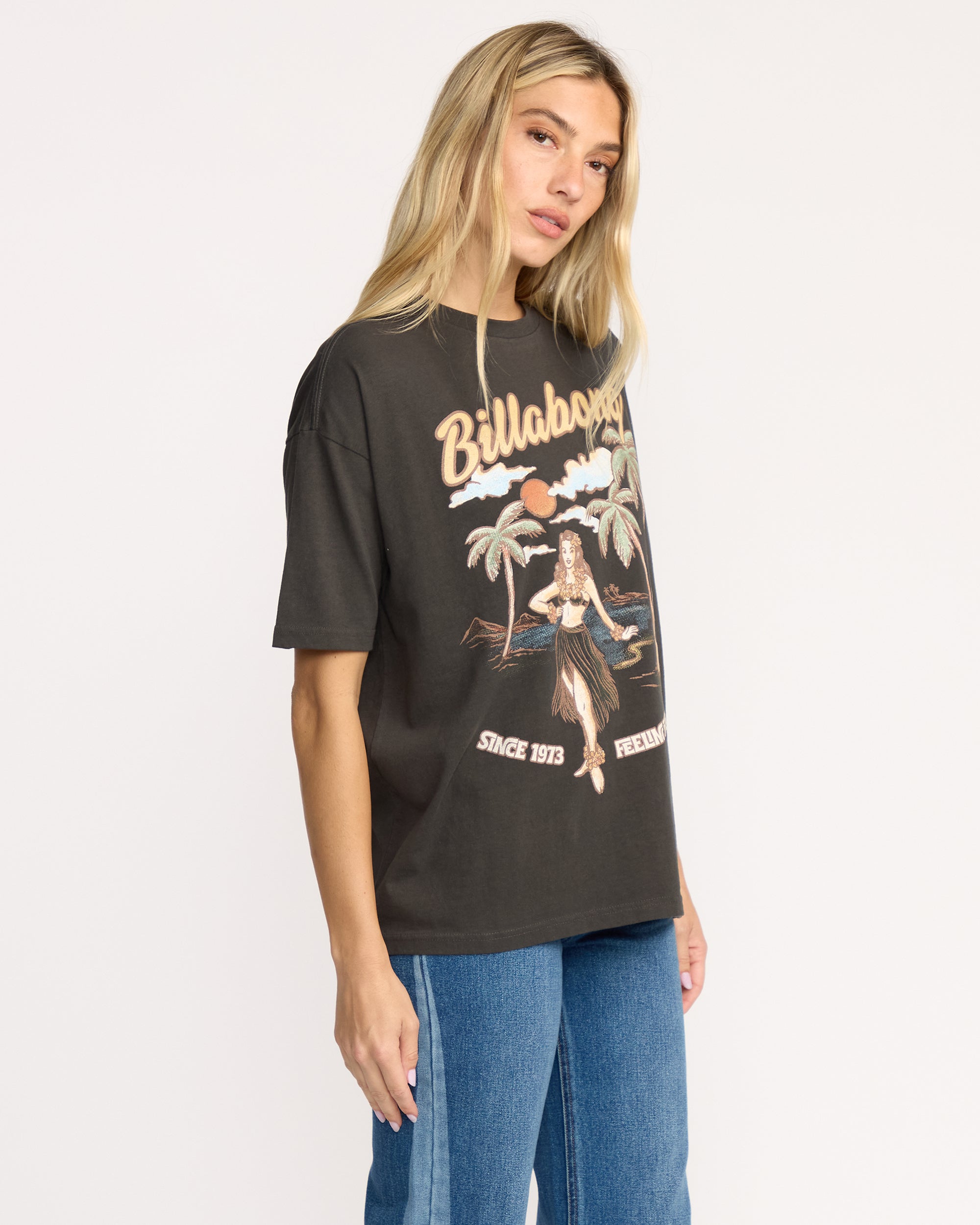 My Sunny Girl T-Shirt - Off Black - Image 5