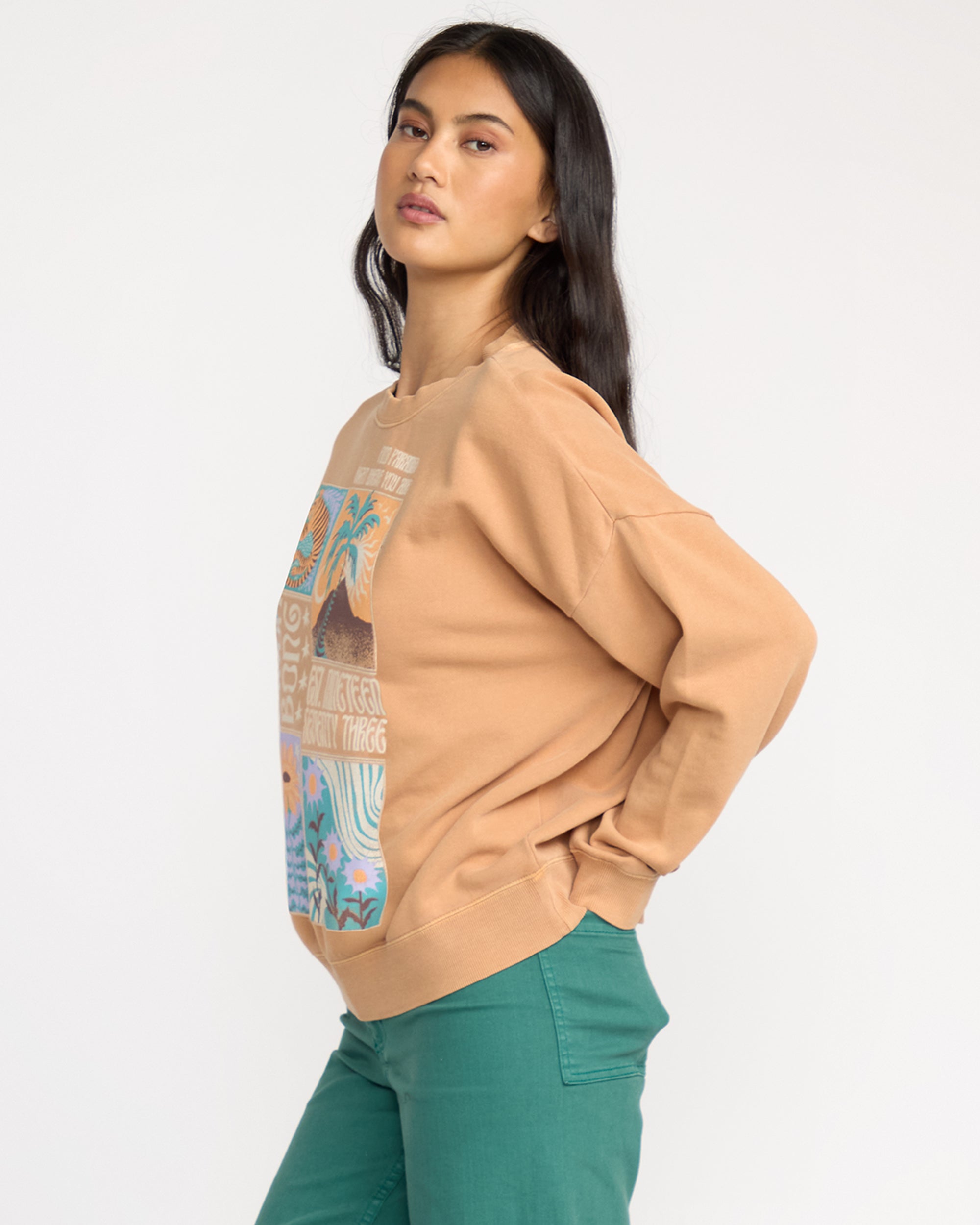 Echo Crewneck Sweatshirt - Dusty Trails - Image 4