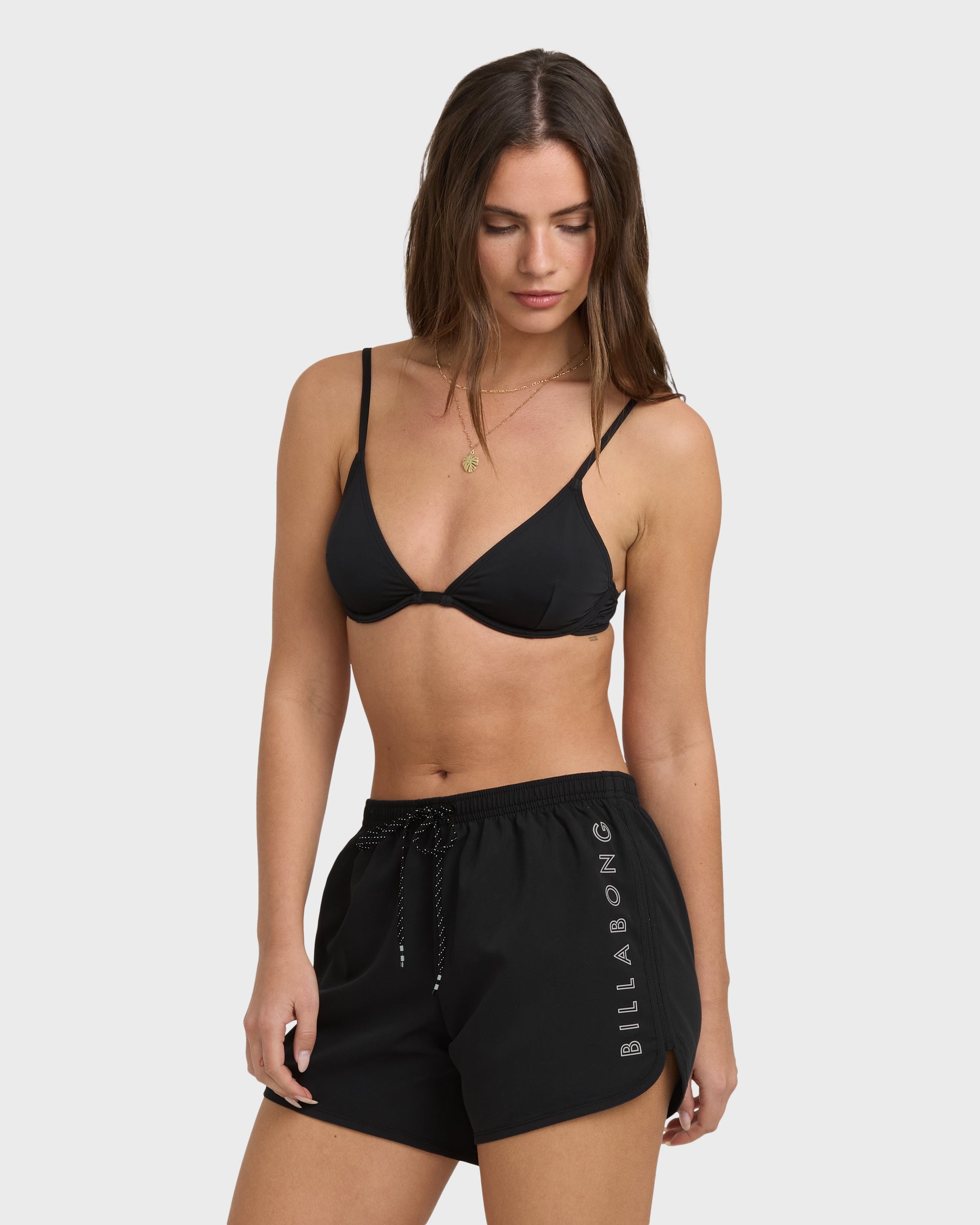 Fun Times Boardshort - Black Pebble