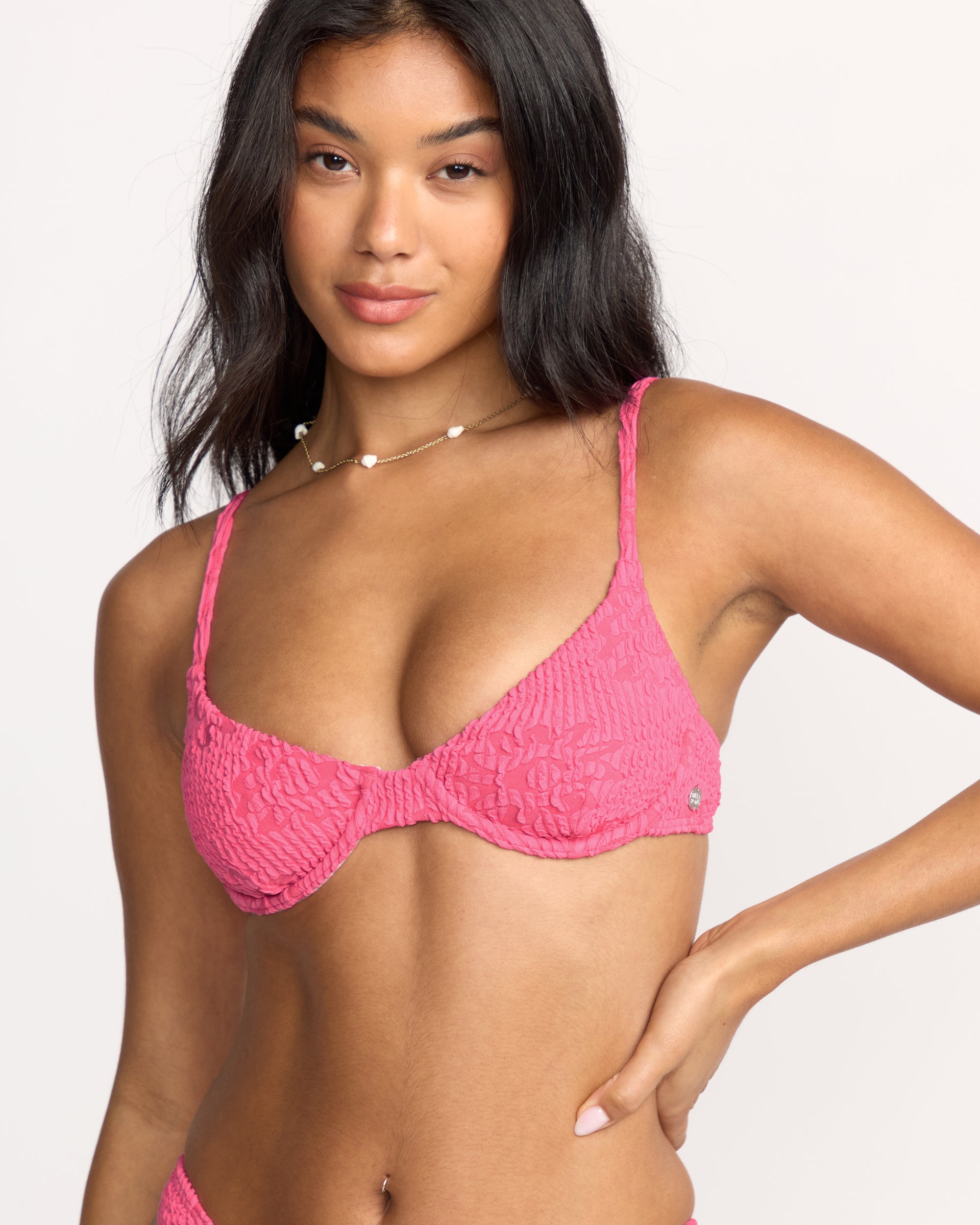 Were Wild Demi Underwire Bikini Top - Paradise Pink - Image 4