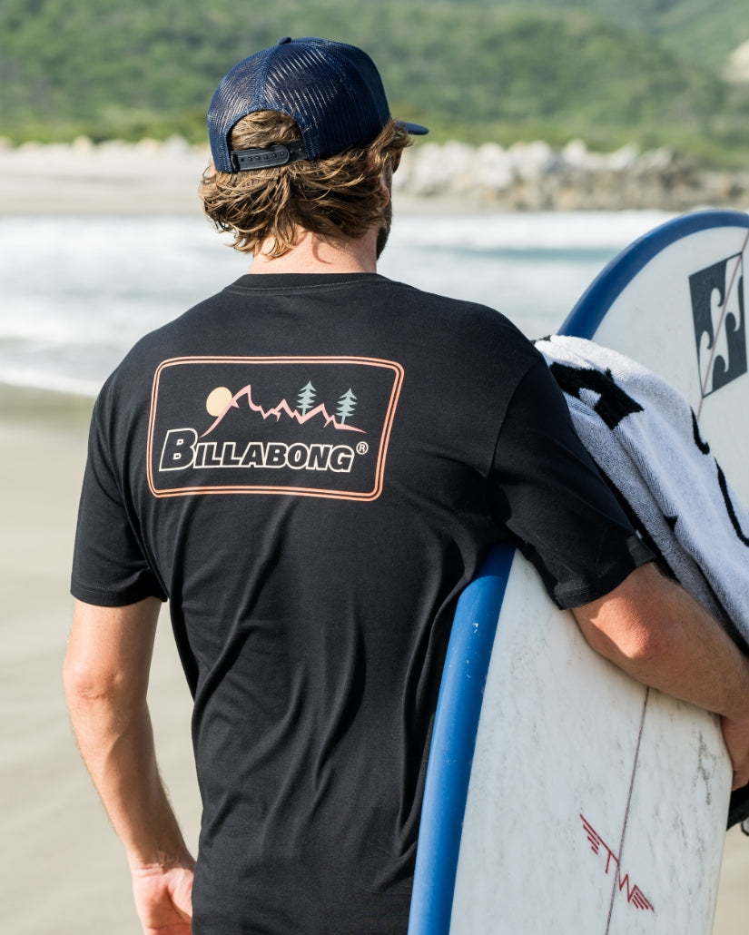 Range A/Div Short Sleeve T-Shirt - Black