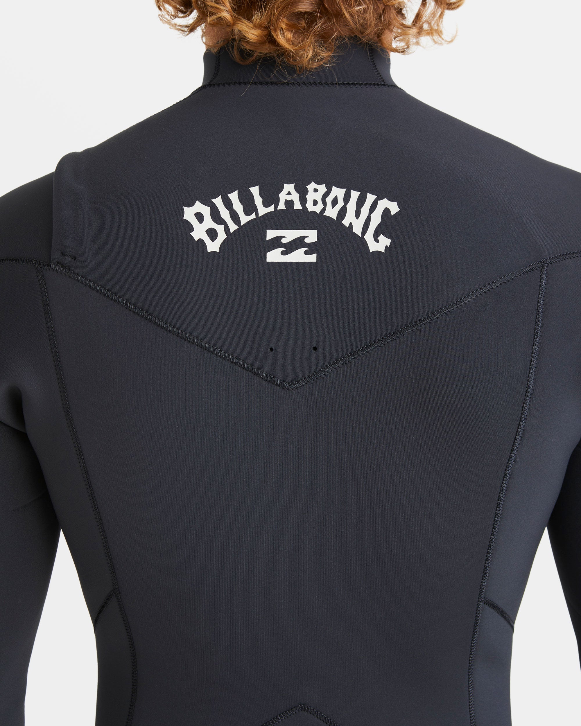 2/2mm Absolute Natural Upcycler GBS Chest Zip Long Sleeve Springsuit - Black - Image 4