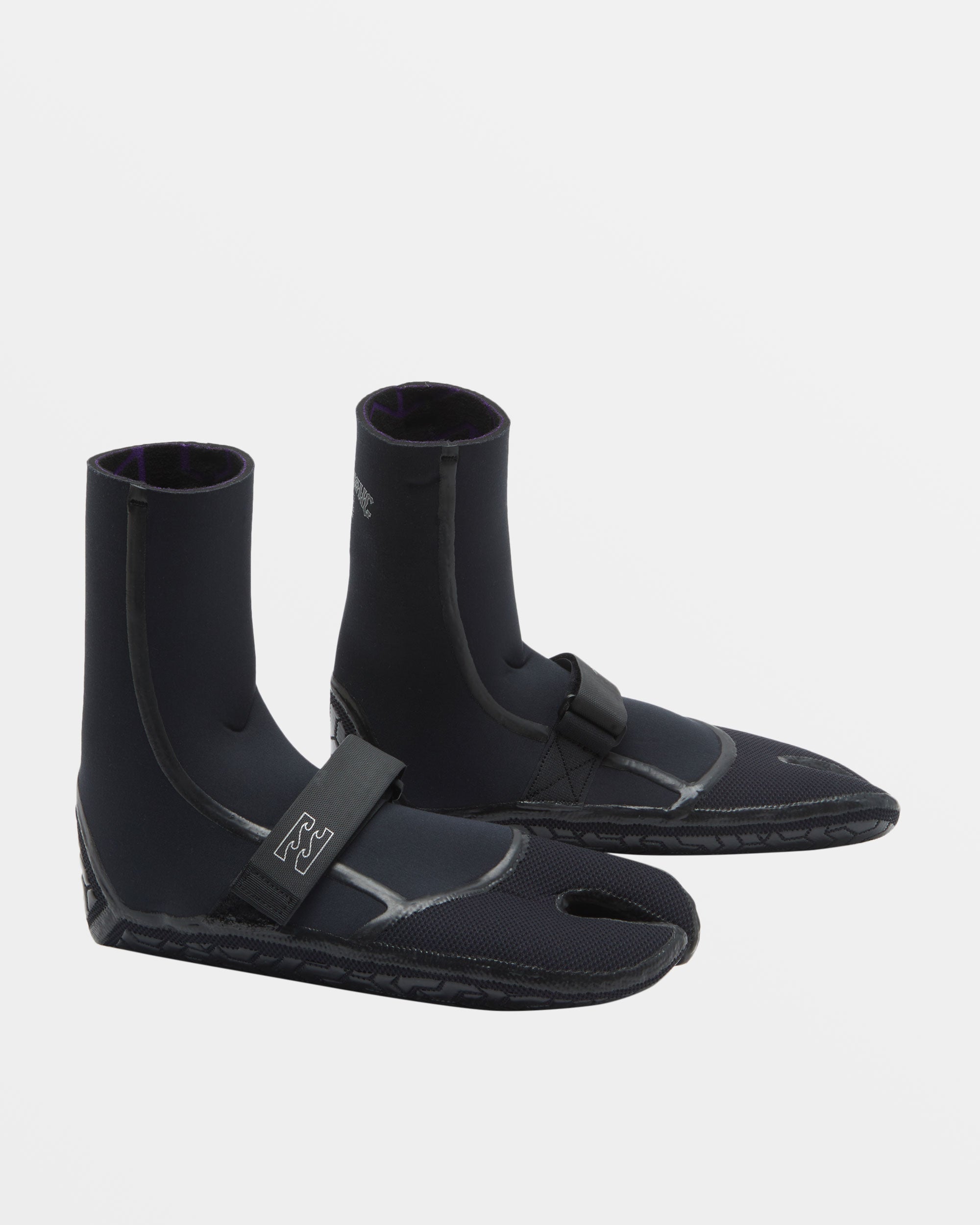 3mm Furnace Upcycler Welded Split Toe Wetsuit Boots - Black - Image 2