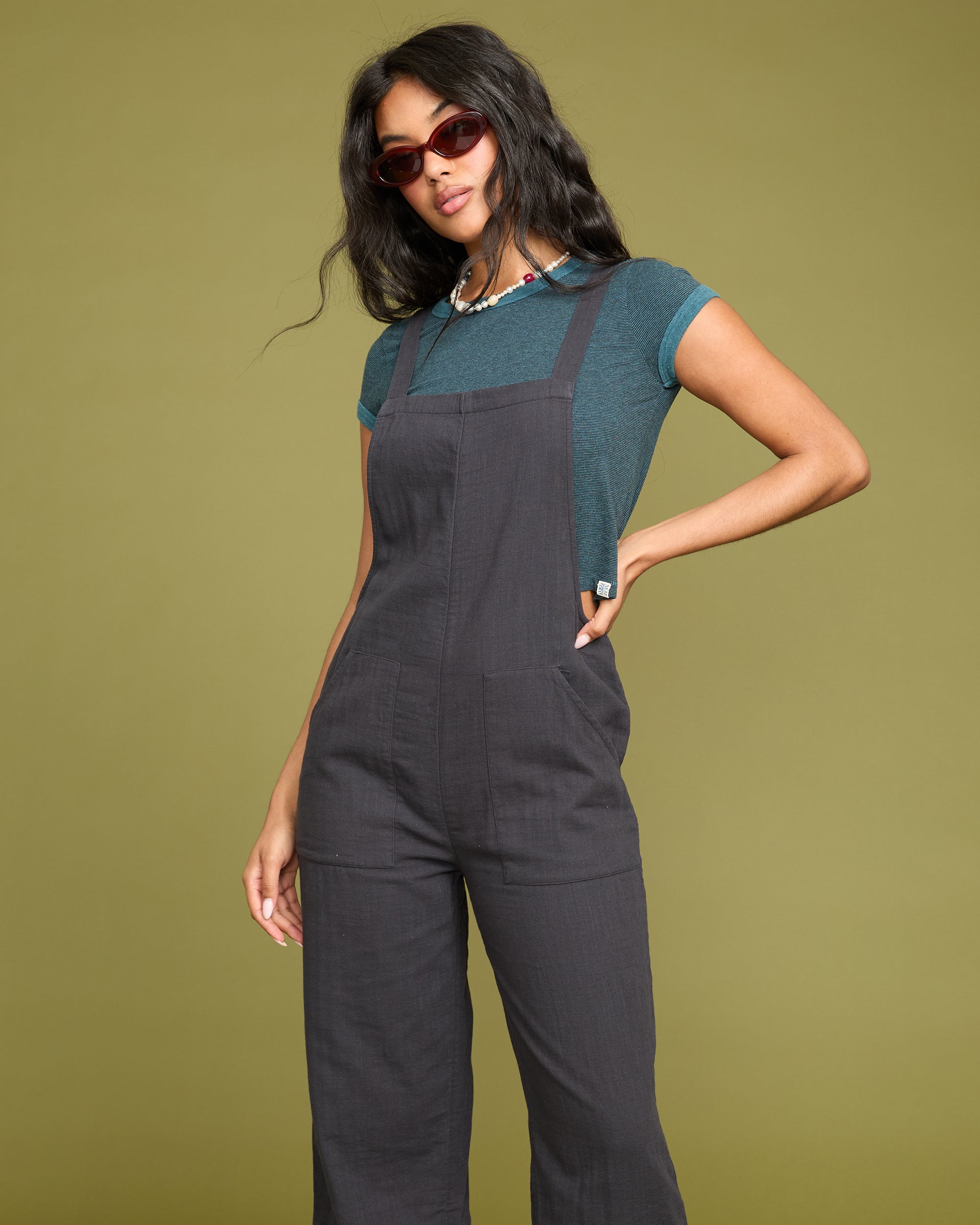 Pacific Time Jumpsuit - Black Sands - Image 2